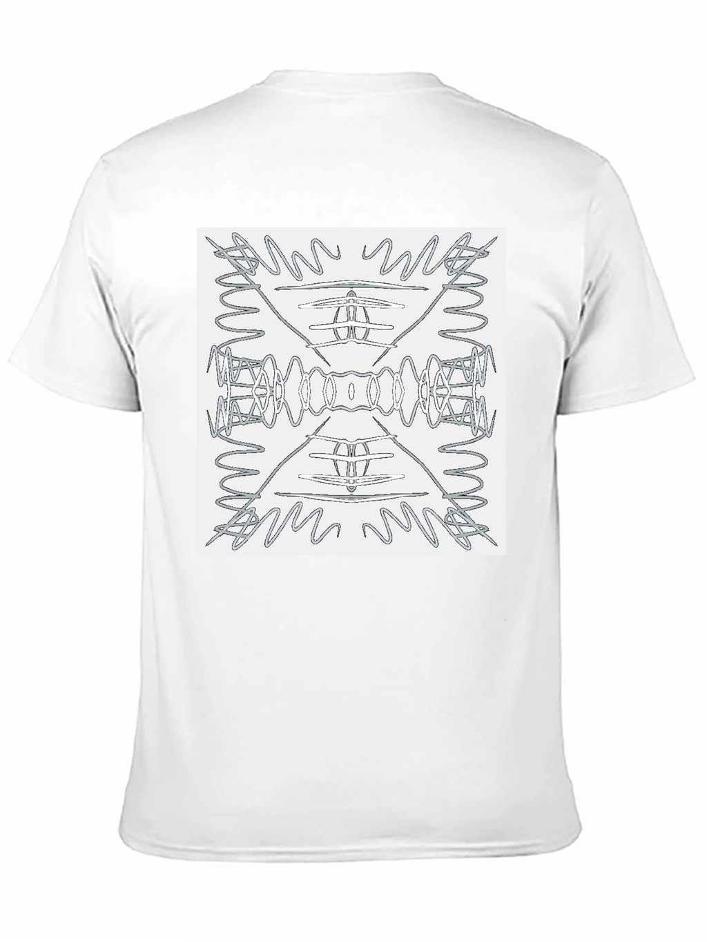 Abstract Pattern Graphic Tee - Modern Art Shirt