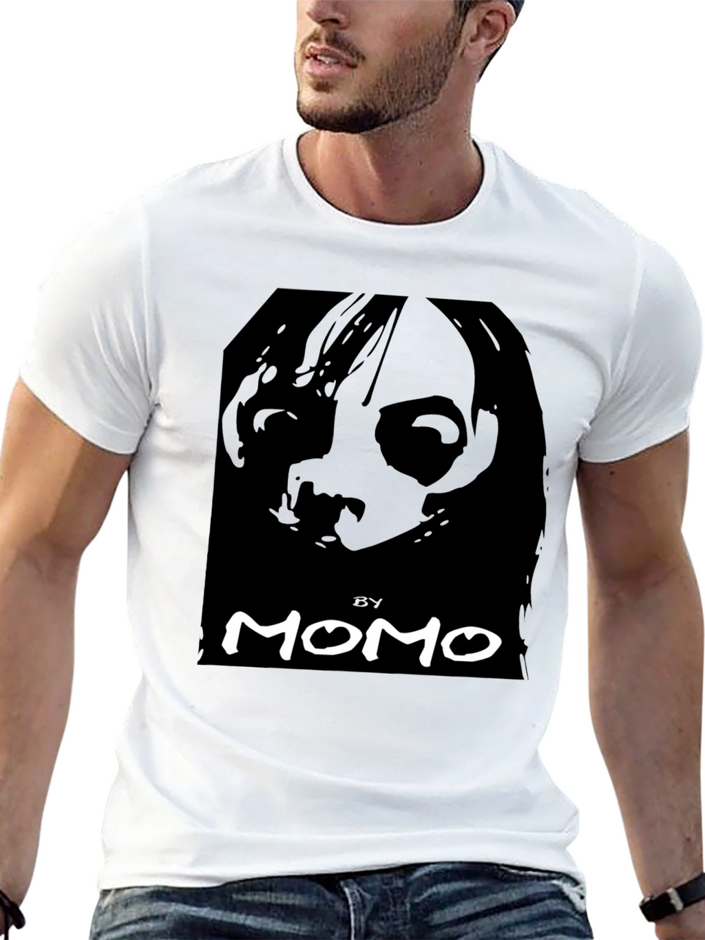 Momo Graphic T-Shirt - Horror Inspired Design