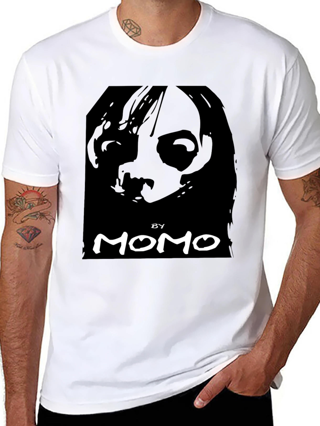 Momo Graphic T-Shirt - Horror Inspired Design