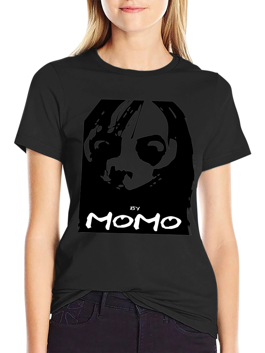 Momo Graphic T-Shirt - Horror Inspired Design