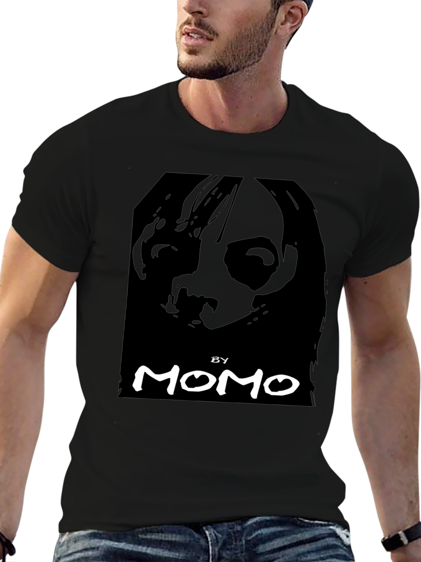 Momo Graphic T-Shirt - Horror Inspired Design