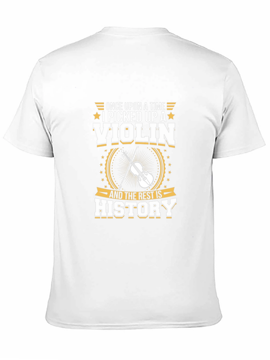 Violin History Black Graphic Tee