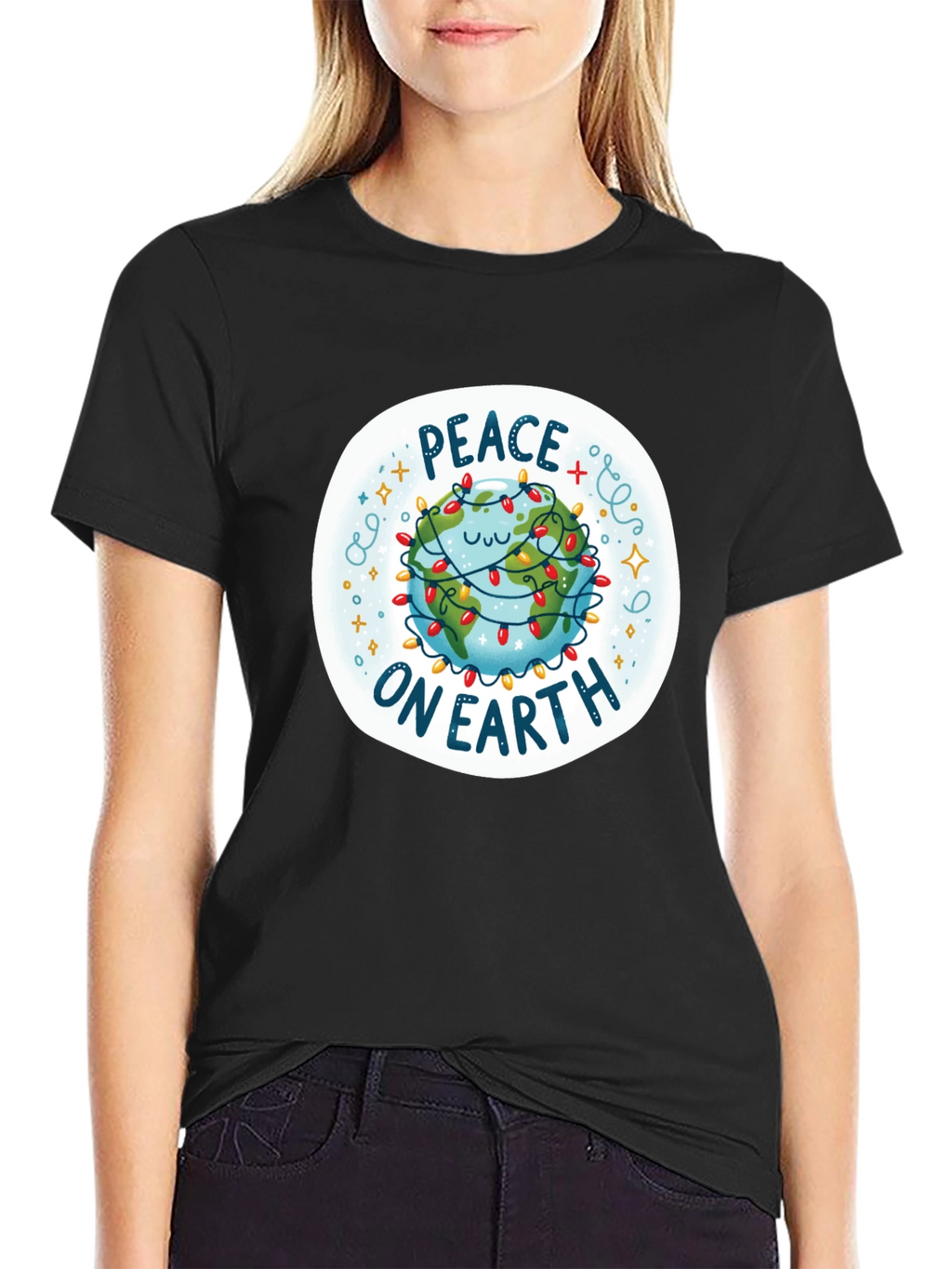 Peace On Earth Graphic Tee