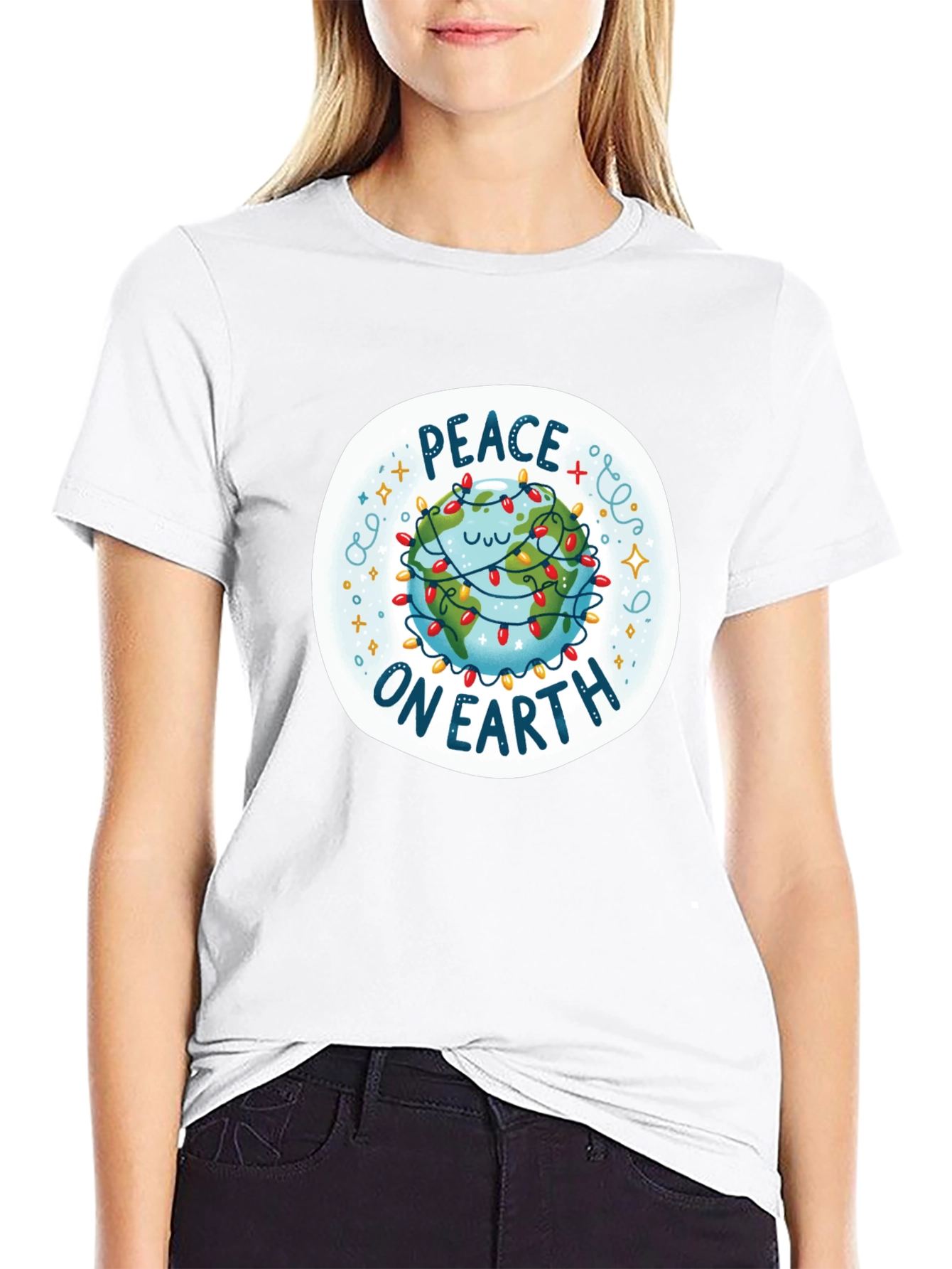 Peace On Earth Graphic Tee