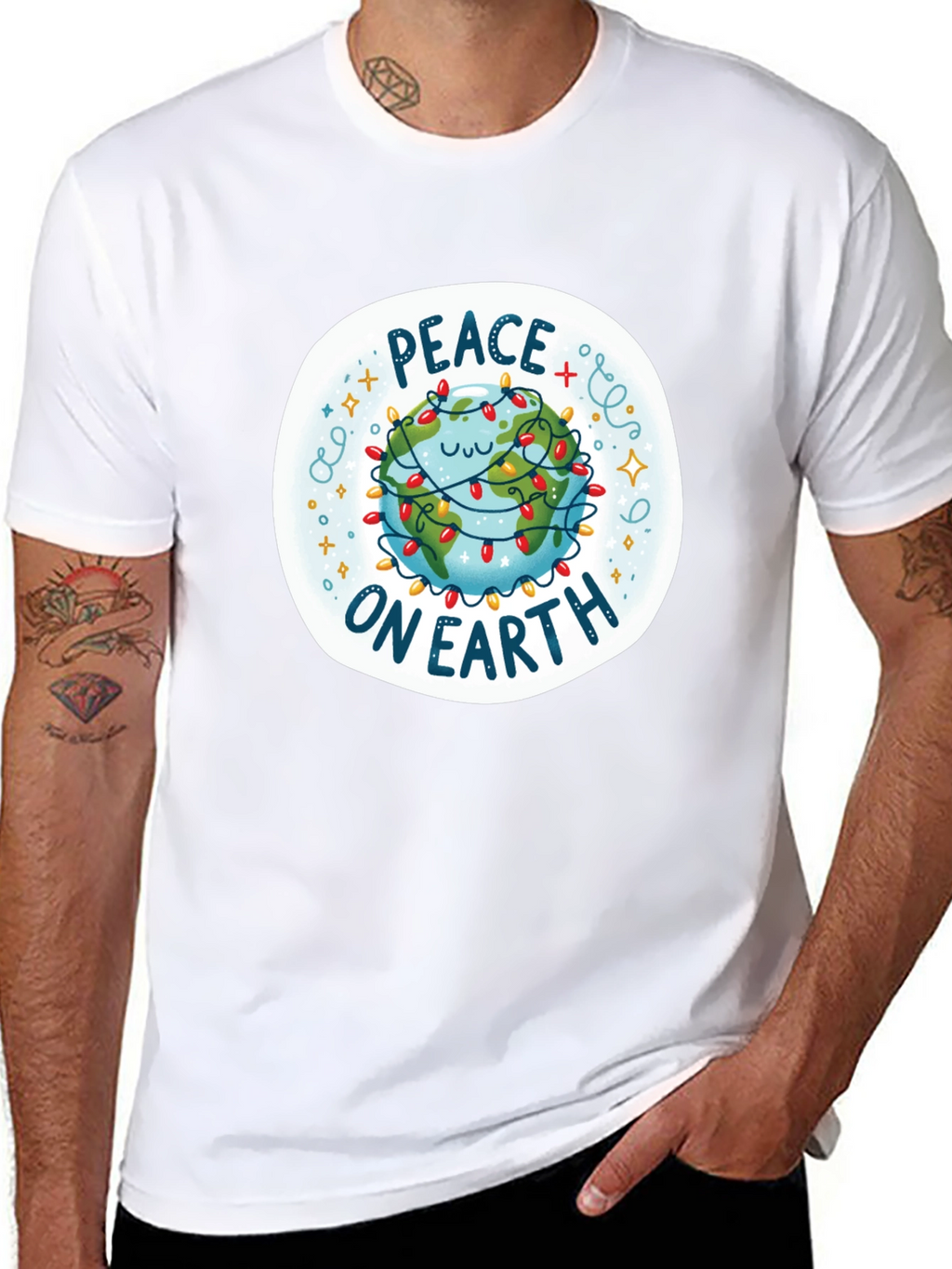 Peace On Earth Graphic Tee