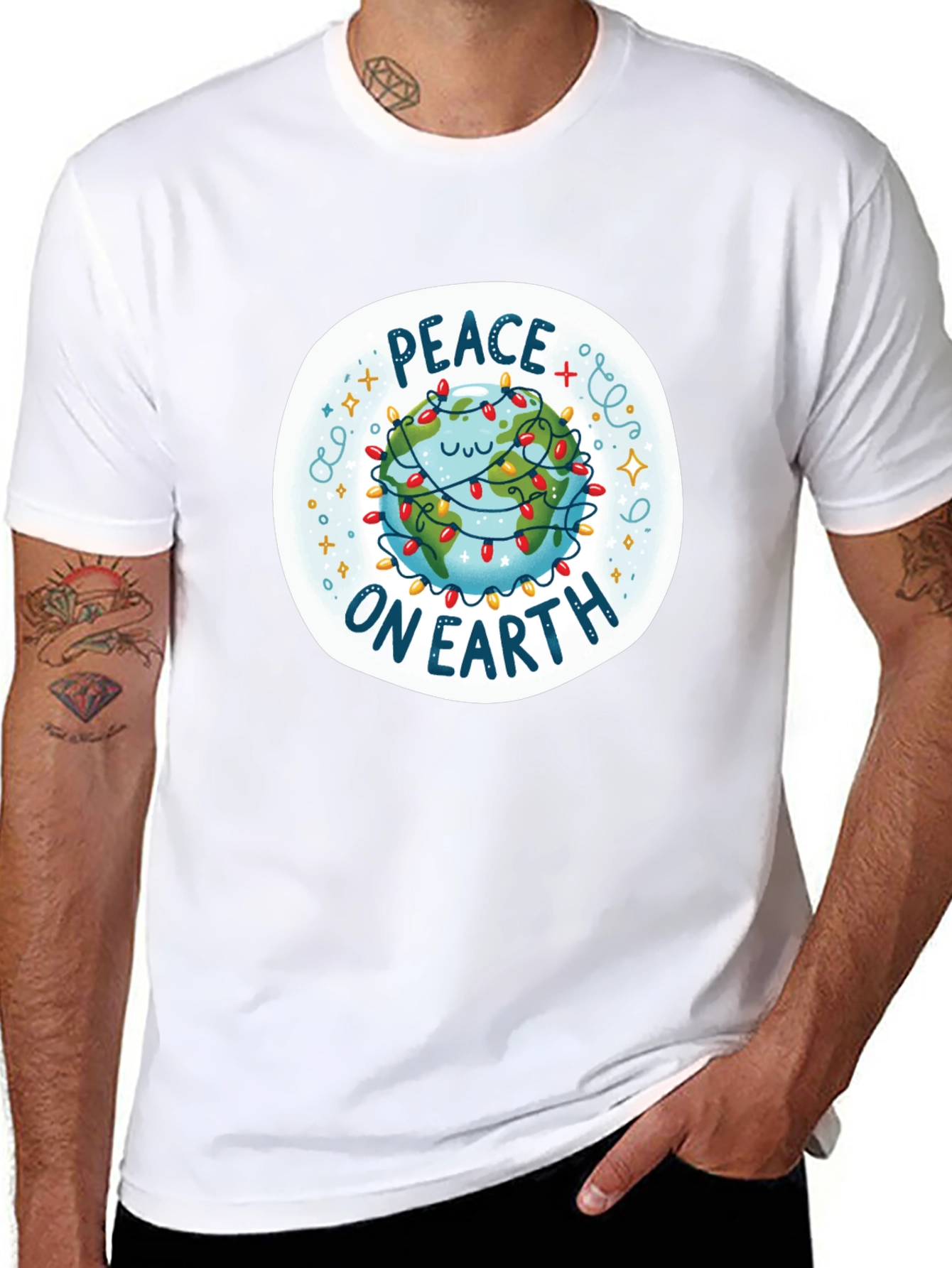 Peace On Earth Graphic Tee