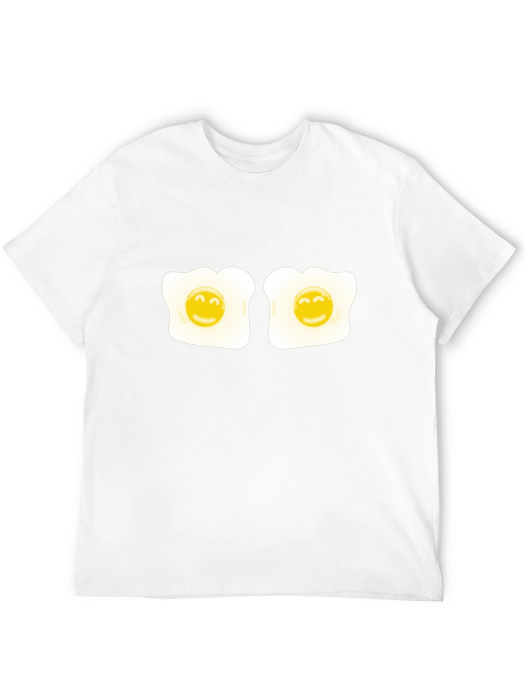 Funny Sunny Side Up Eggs Graphic T-Shirt