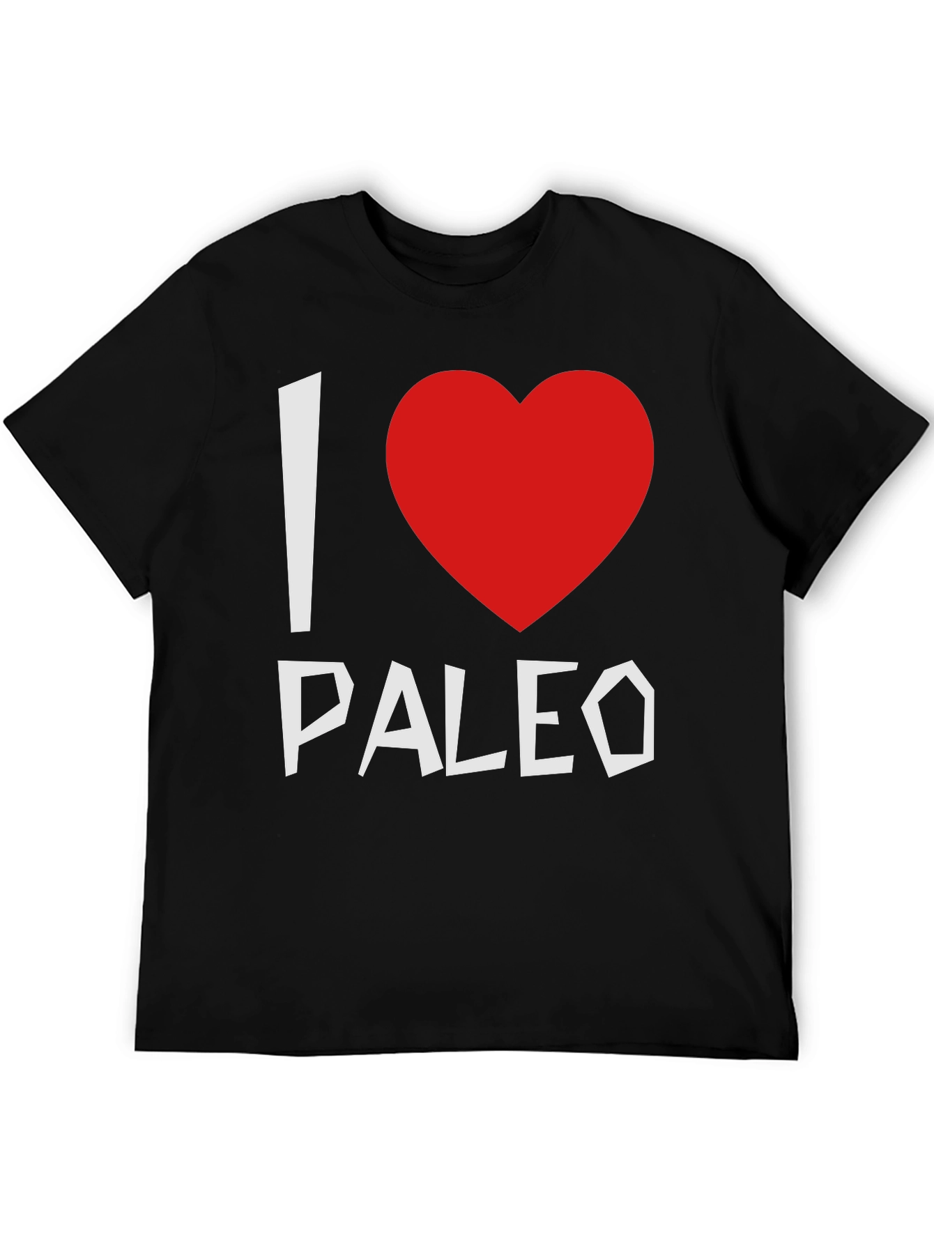 I Heart Paleo T-Shirt - Black