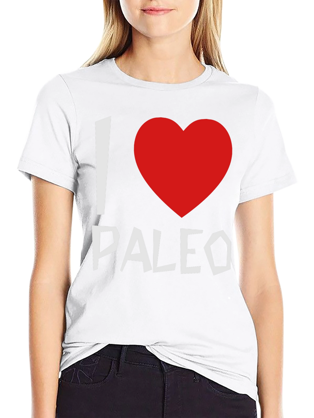 I Heart Paleo T-Shirt - Black
