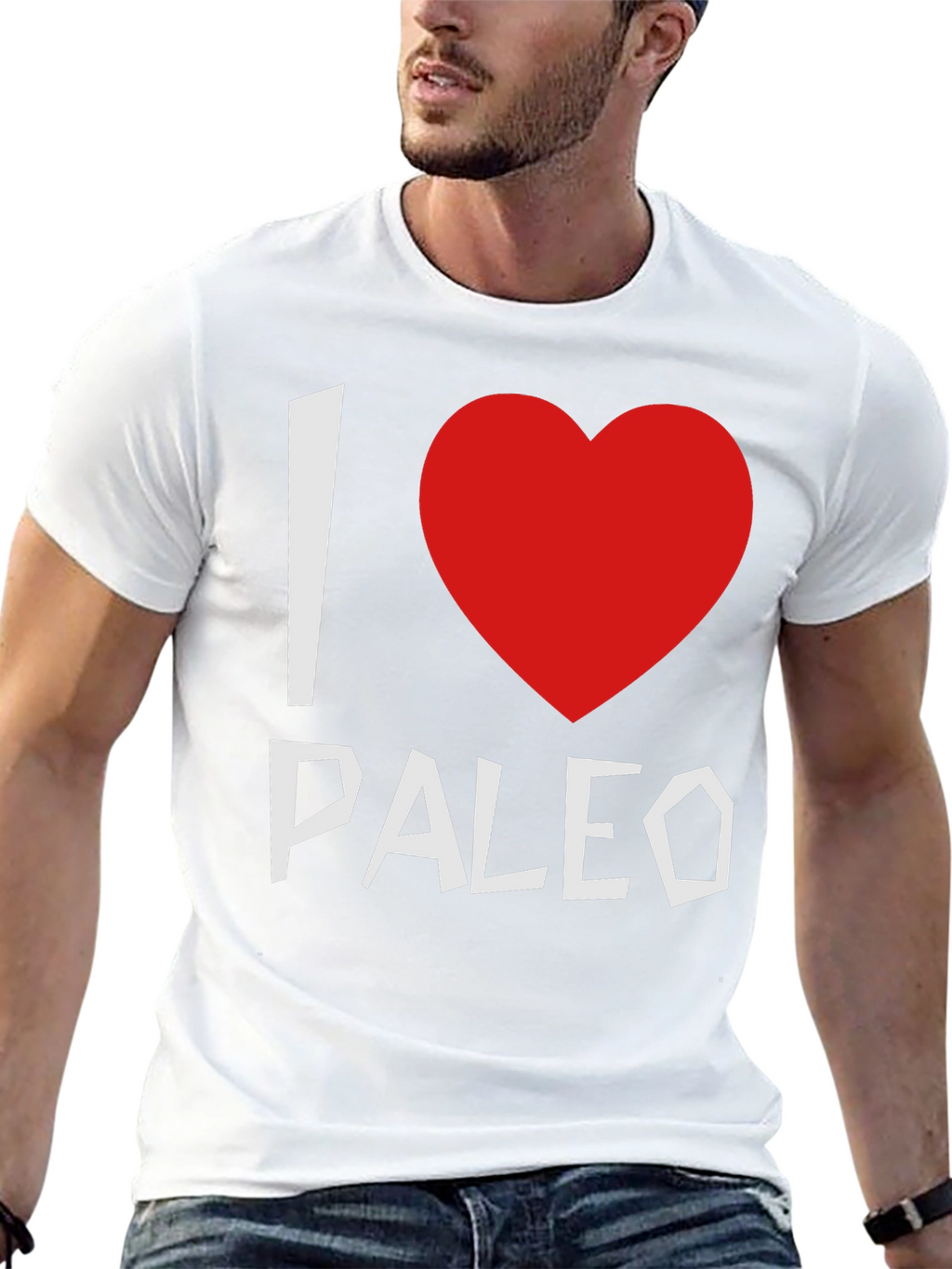 I Heart Paleo T-Shirt - Black