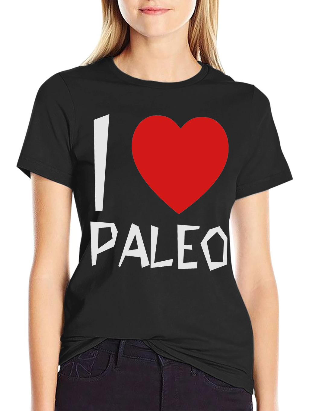 I Heart Paleo T-Shirt - Black