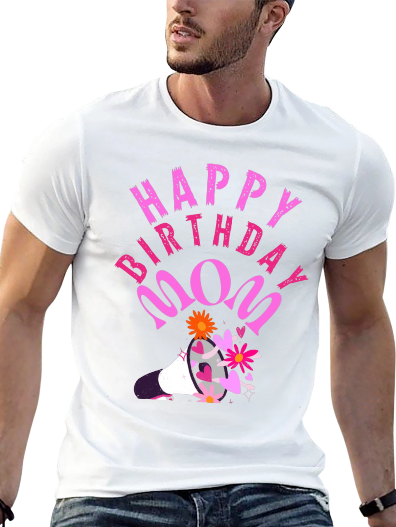 Happy Birthday Mom Graphic Tee