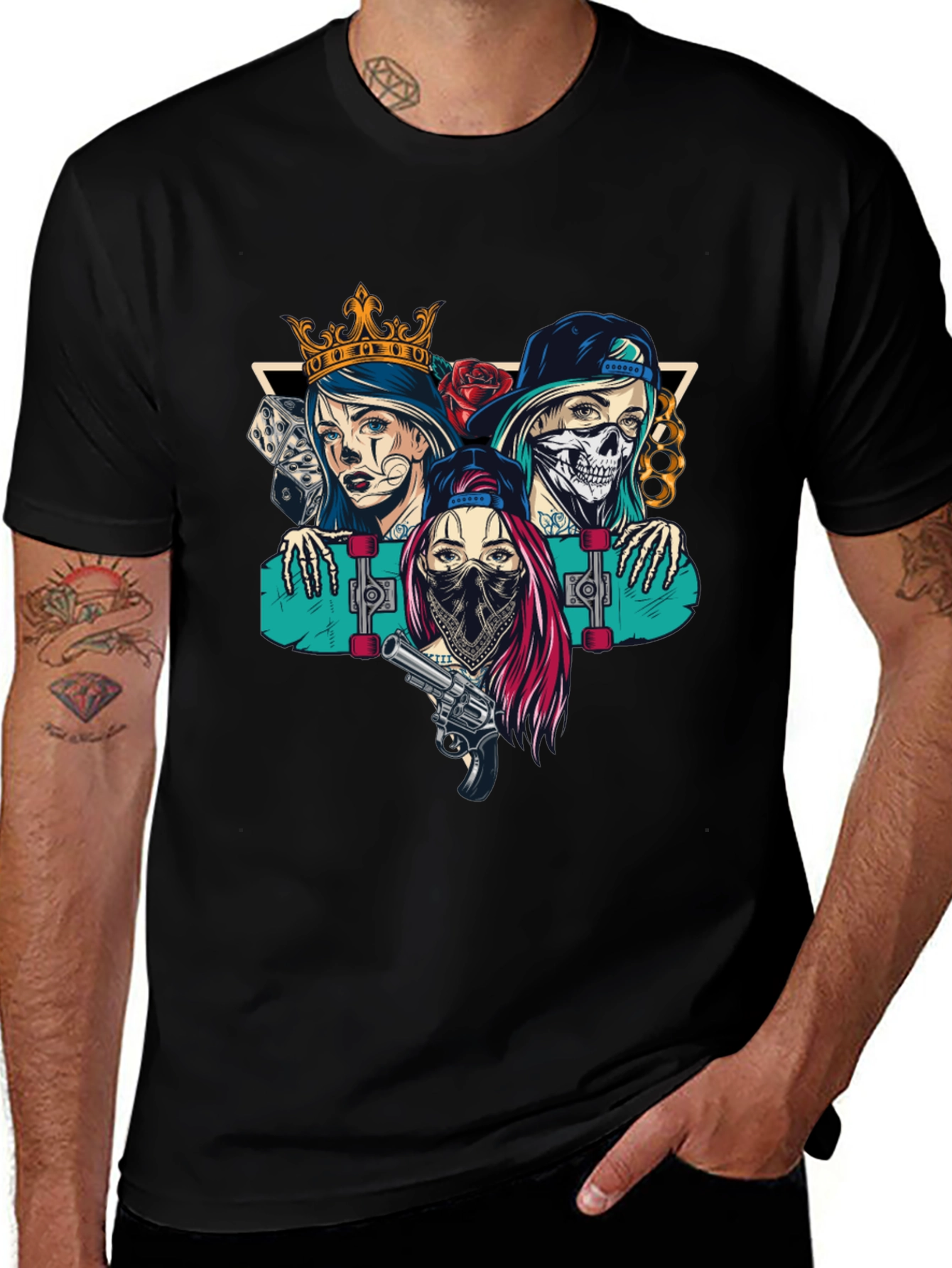 Gangster Girls Graphic T-Shirt