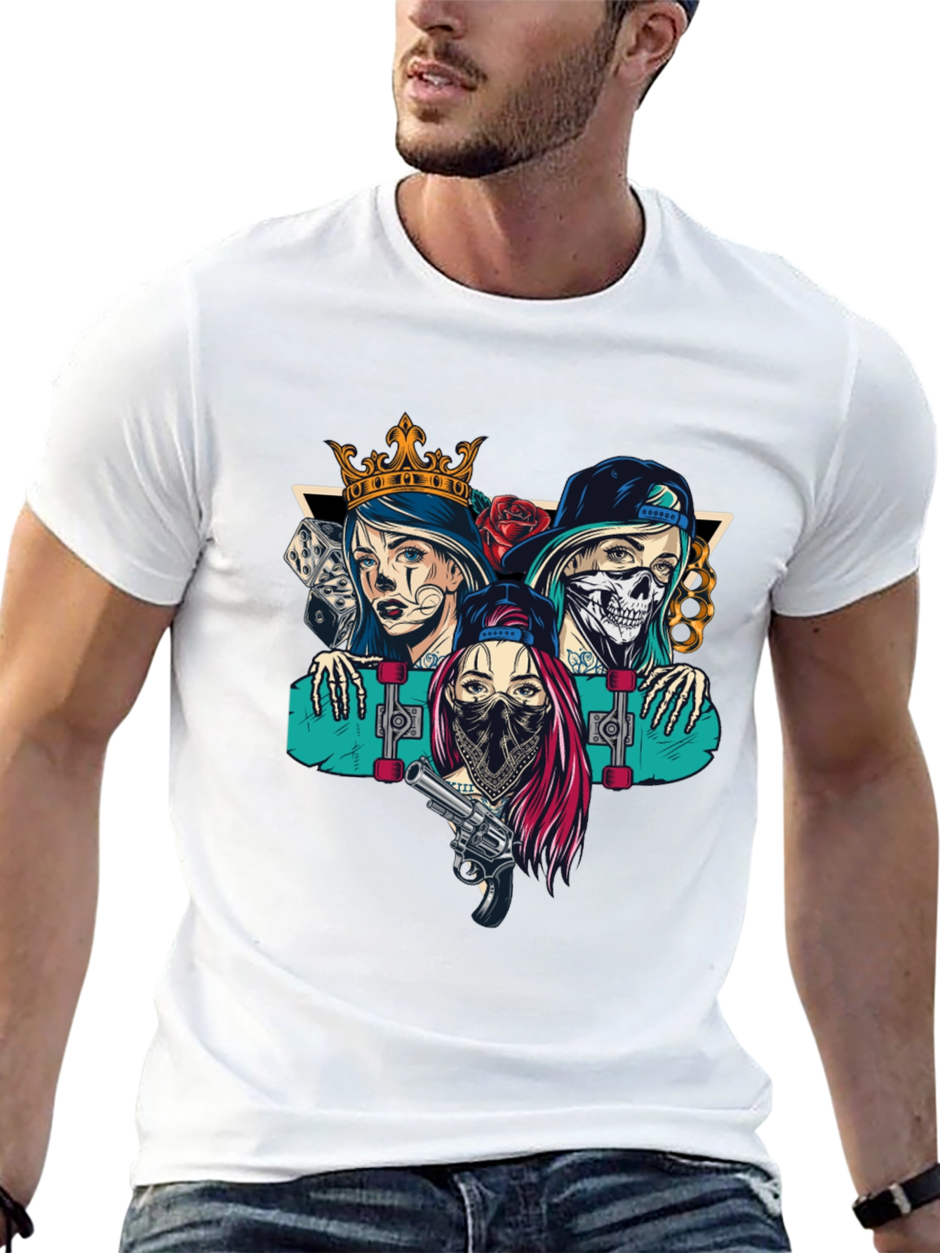 Gangster Girls Graphic T-Shirt