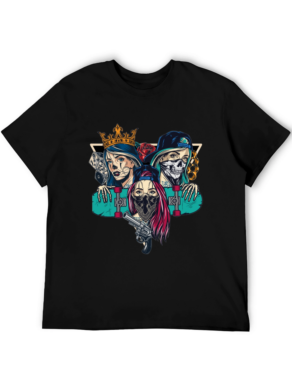 Gangster Girls Graphic T-Shirt