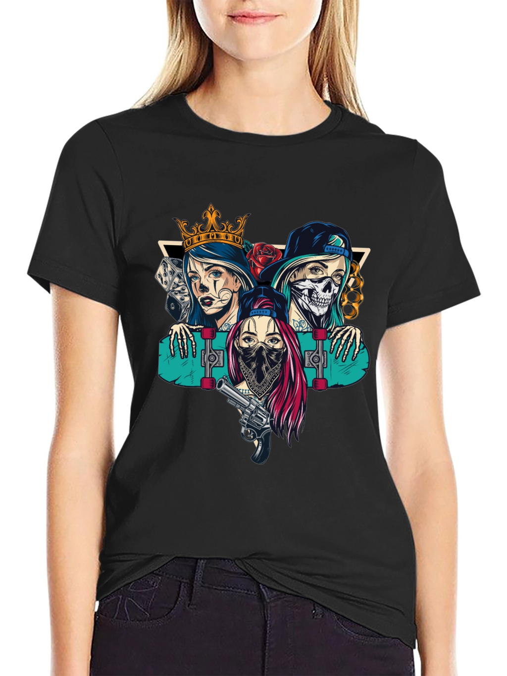 Gangster Girls Graphic T-Shirt