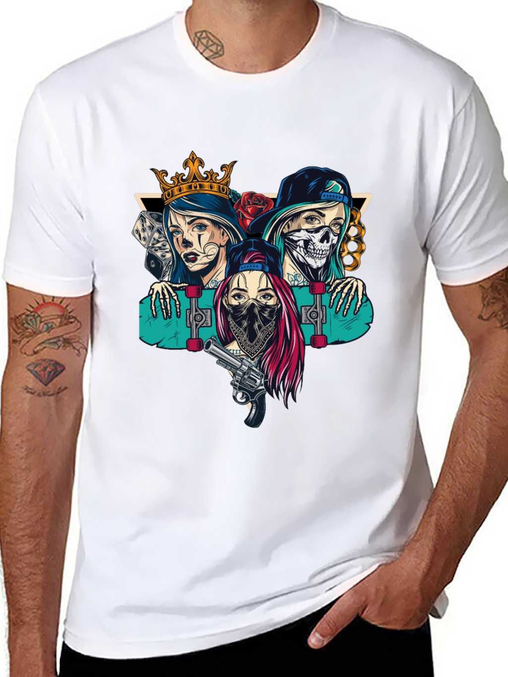 Gangster Girls Graphic T-Shirt