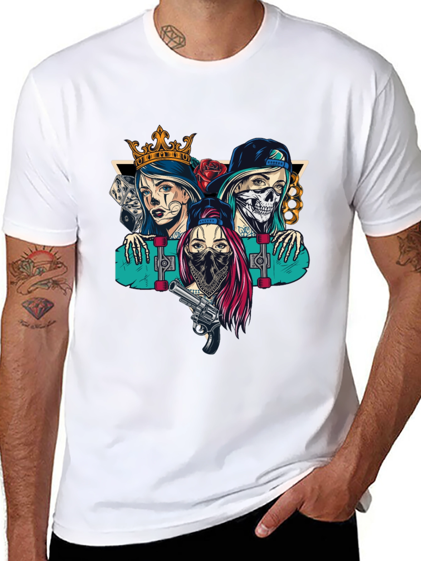 Gangster Girls Graphic T-Shirt