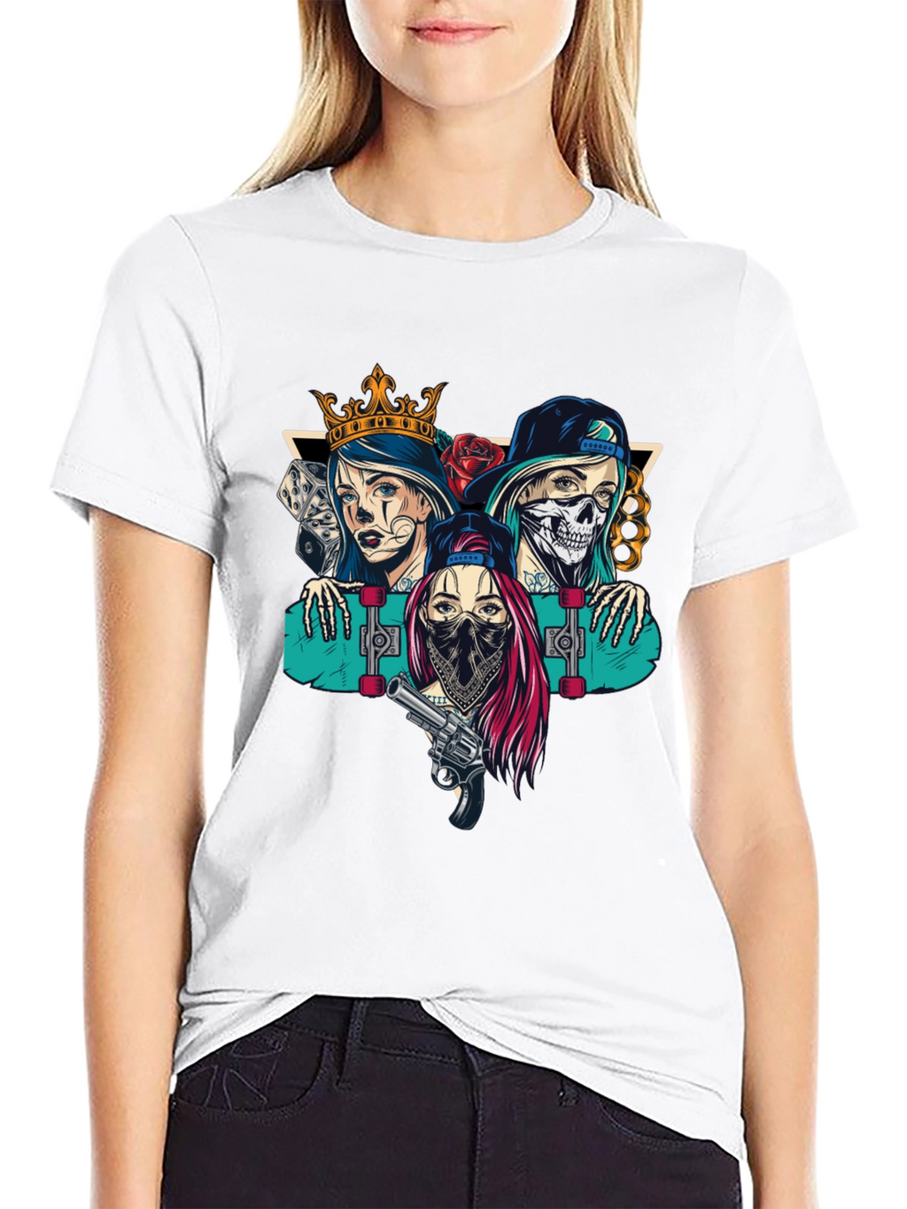 Gangster Girls Graphic T-Shirt