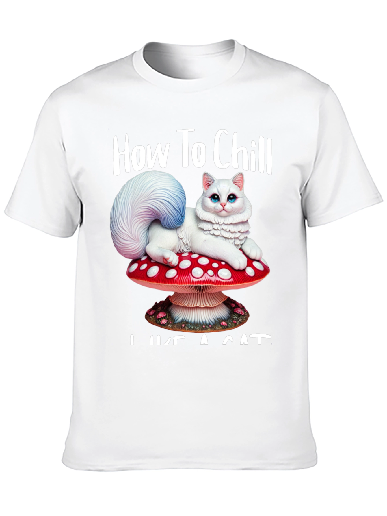 How to Chill Like a Cat T-Shirt