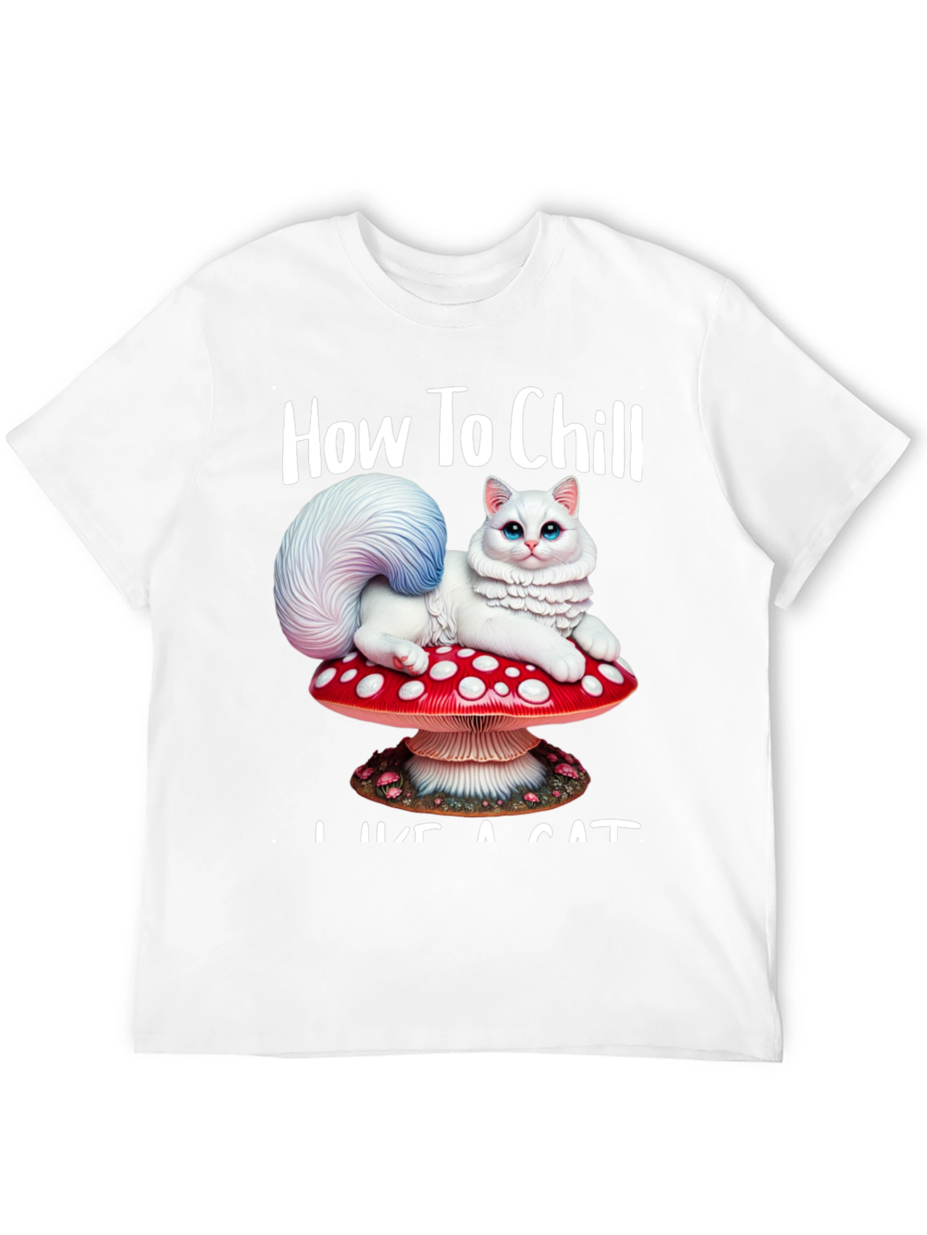 How to Chill Like a Cat T-Shirt