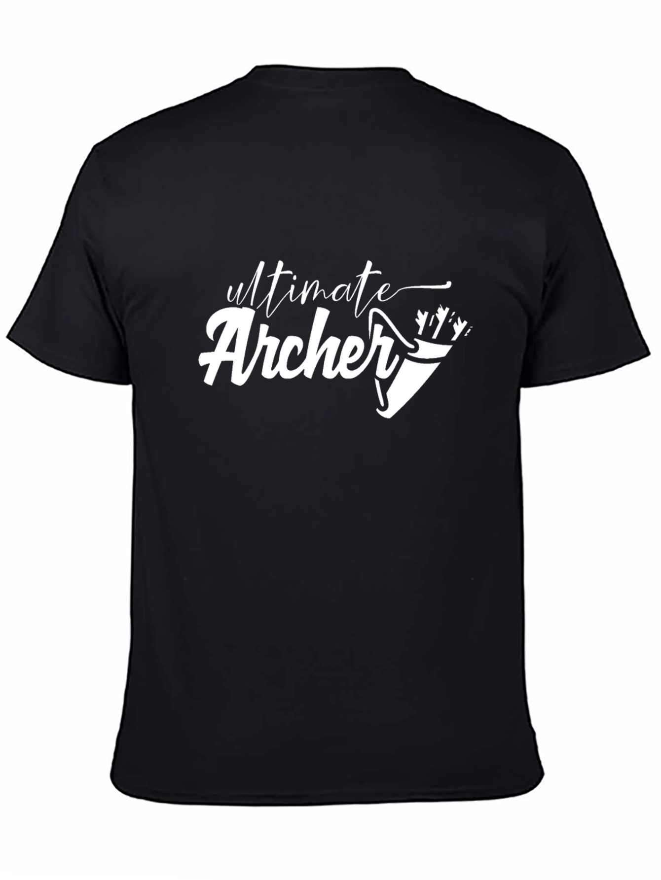 Ultimate Archer Black T-Shirt: Archery Tee for Sports Enthusiasts