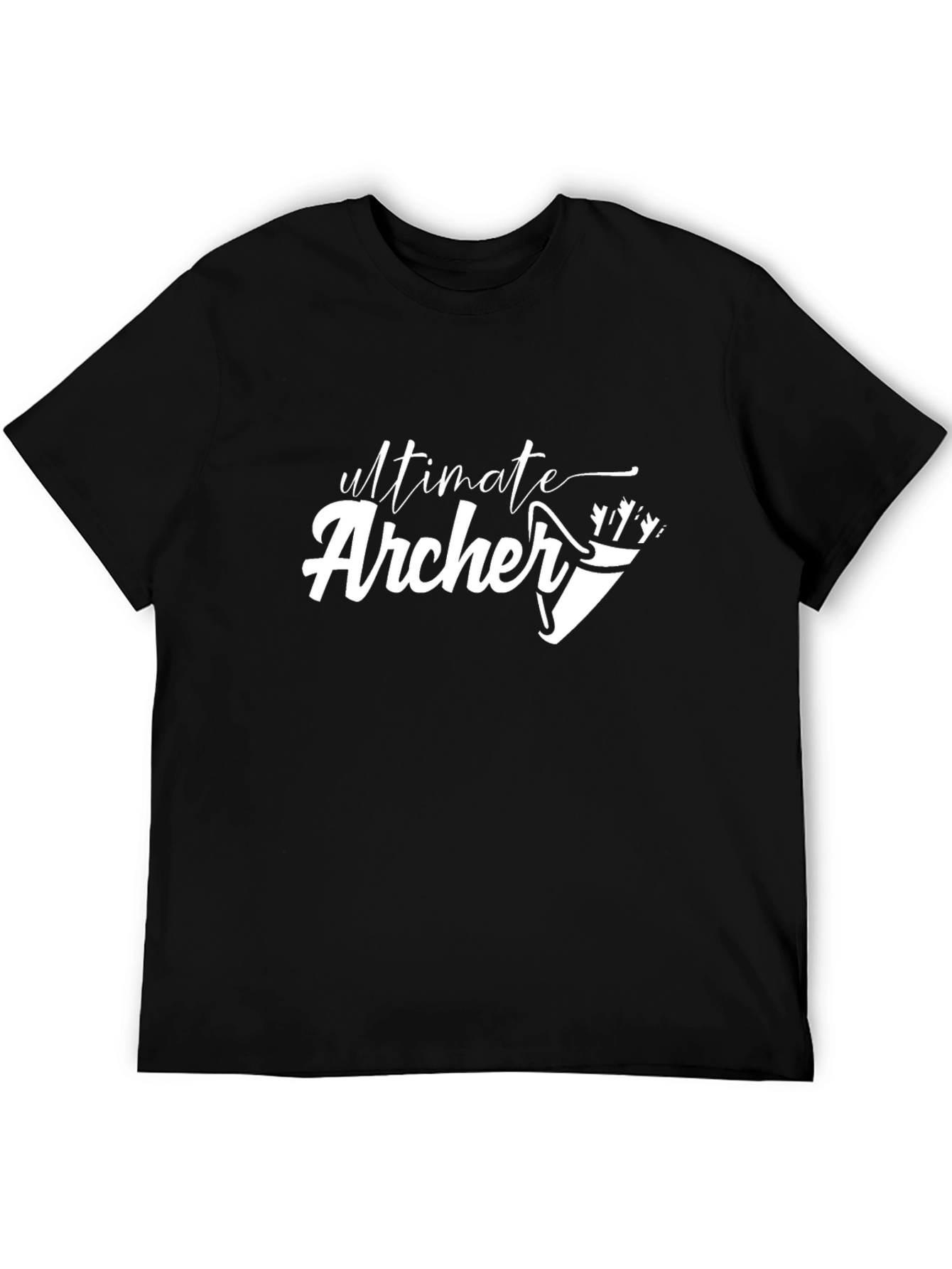 Ultimate Archer Black T-Shirt: Archery Tee for Sports Enthusiasts