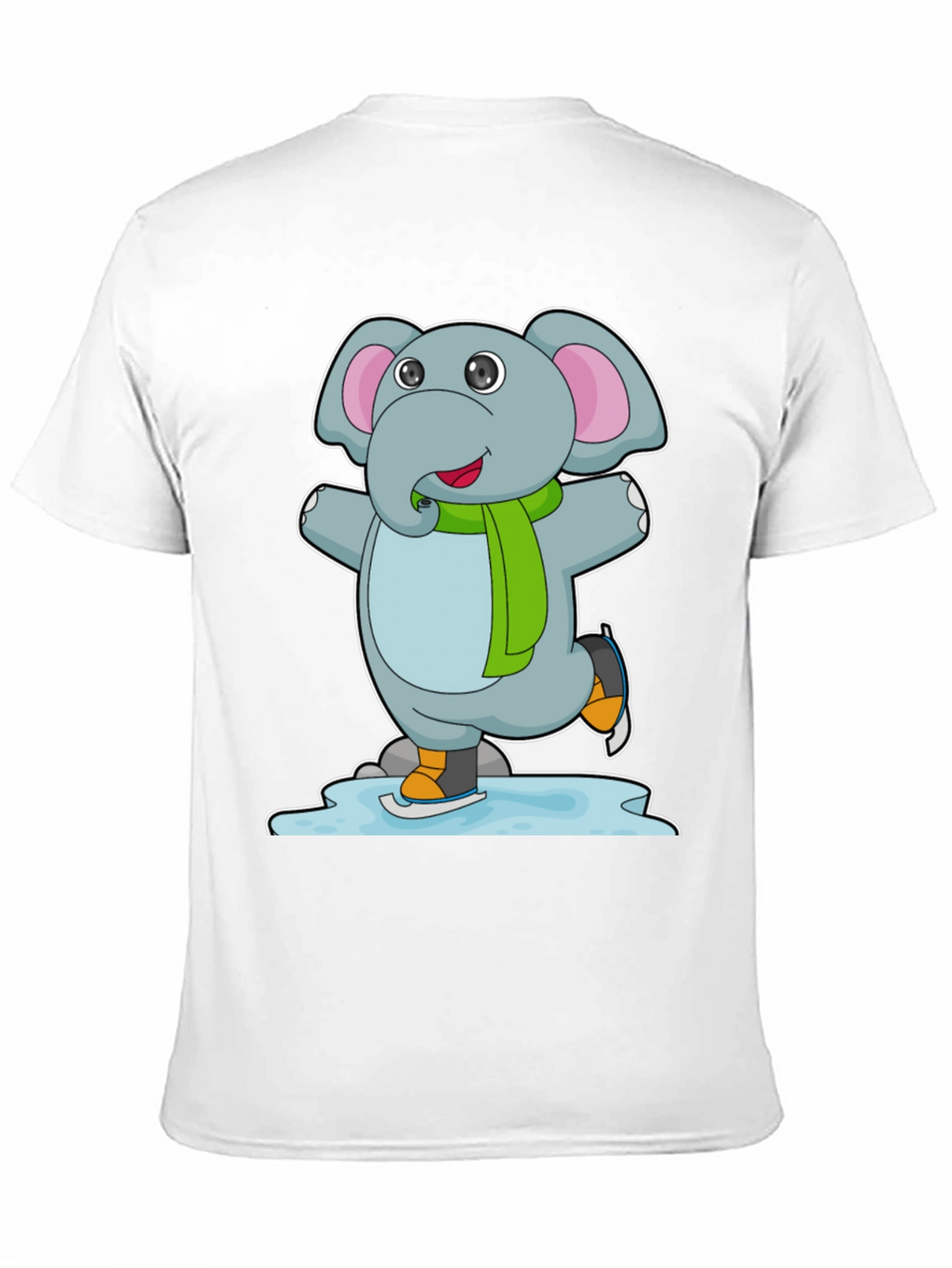 Elephant Ice Skating T-Shirt