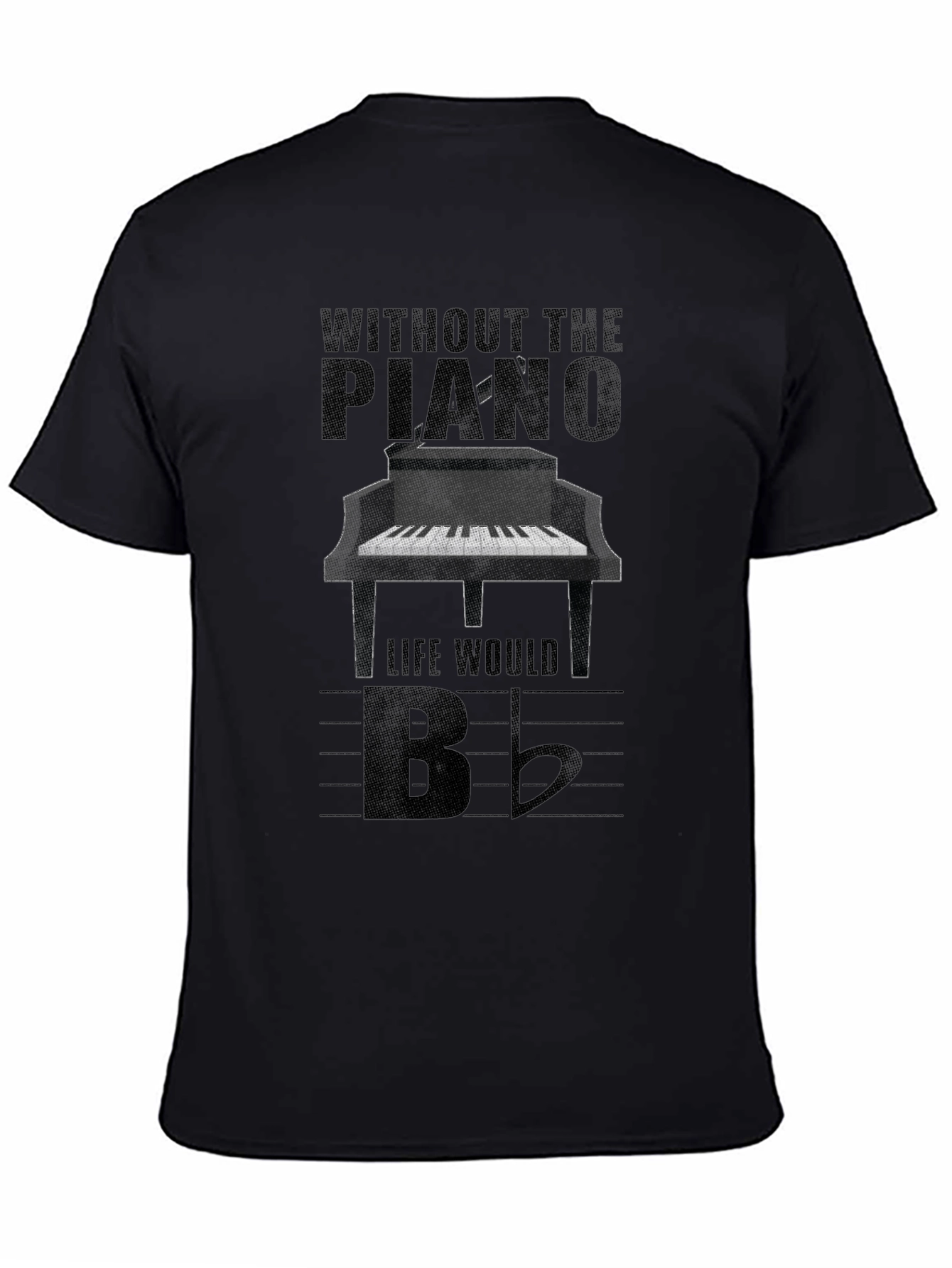 Piano Life T-Shirt: Music Lovers Tee