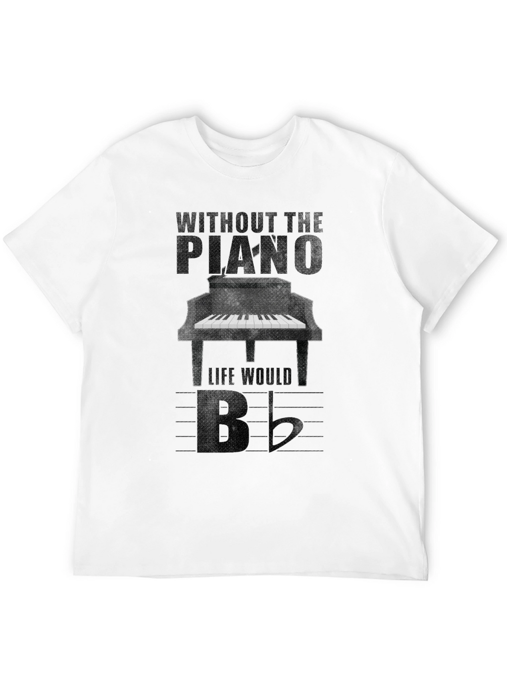 Piano Life T-Shirt: Music Lovers Tee