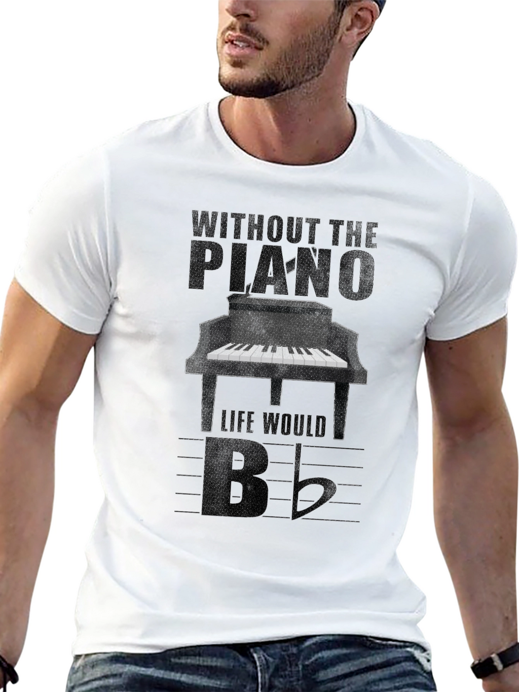 Piano Life T-Shirt: Music Lovers Tee