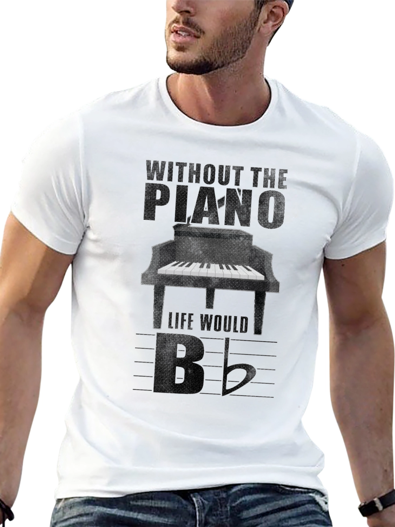 Piano Life T-Shirt: Music Lovers Tee