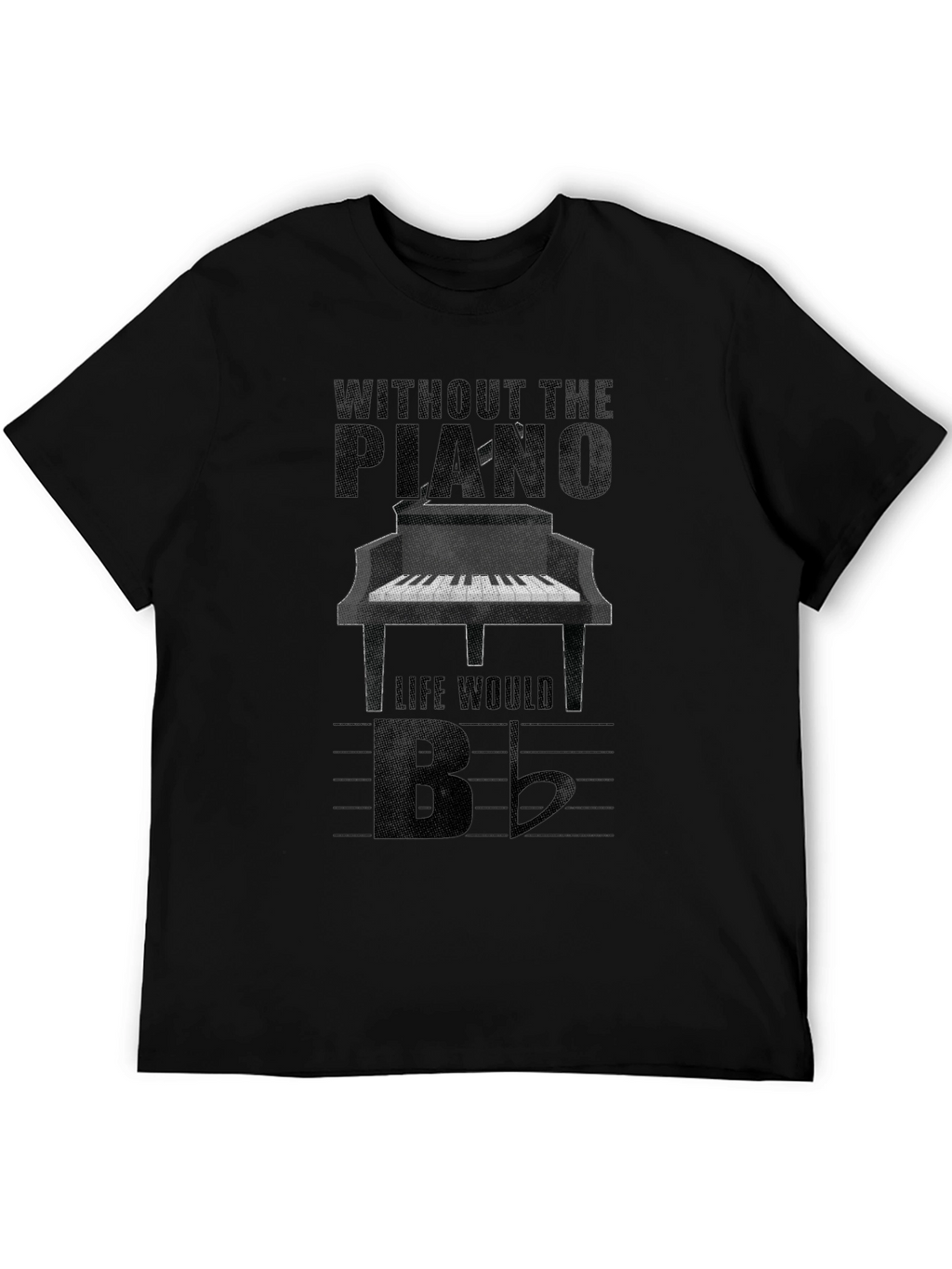 Piano Life T-Shirt: Music Lovers Tee