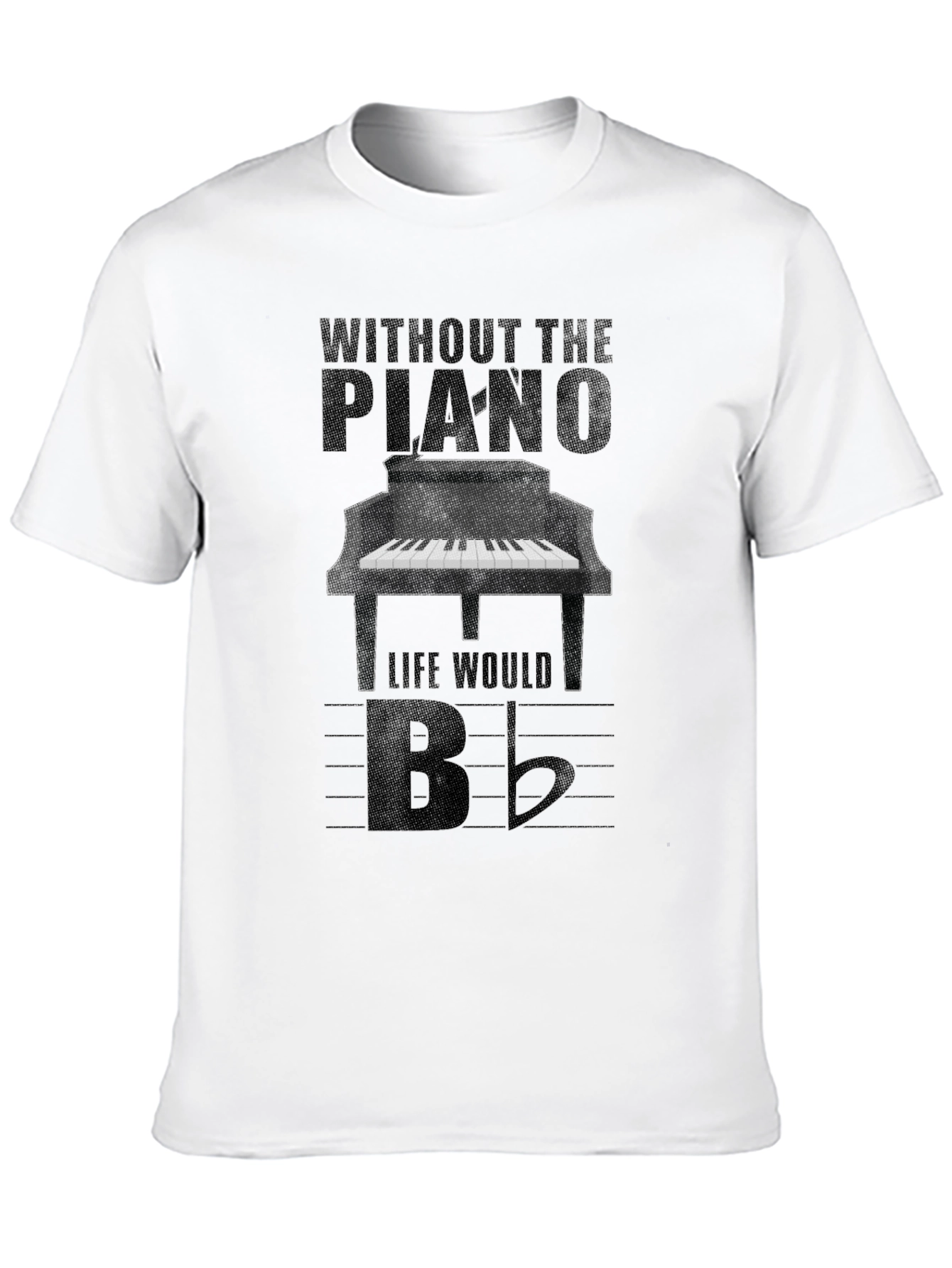 Piano Life T-Shirt: Music Lovers Tee