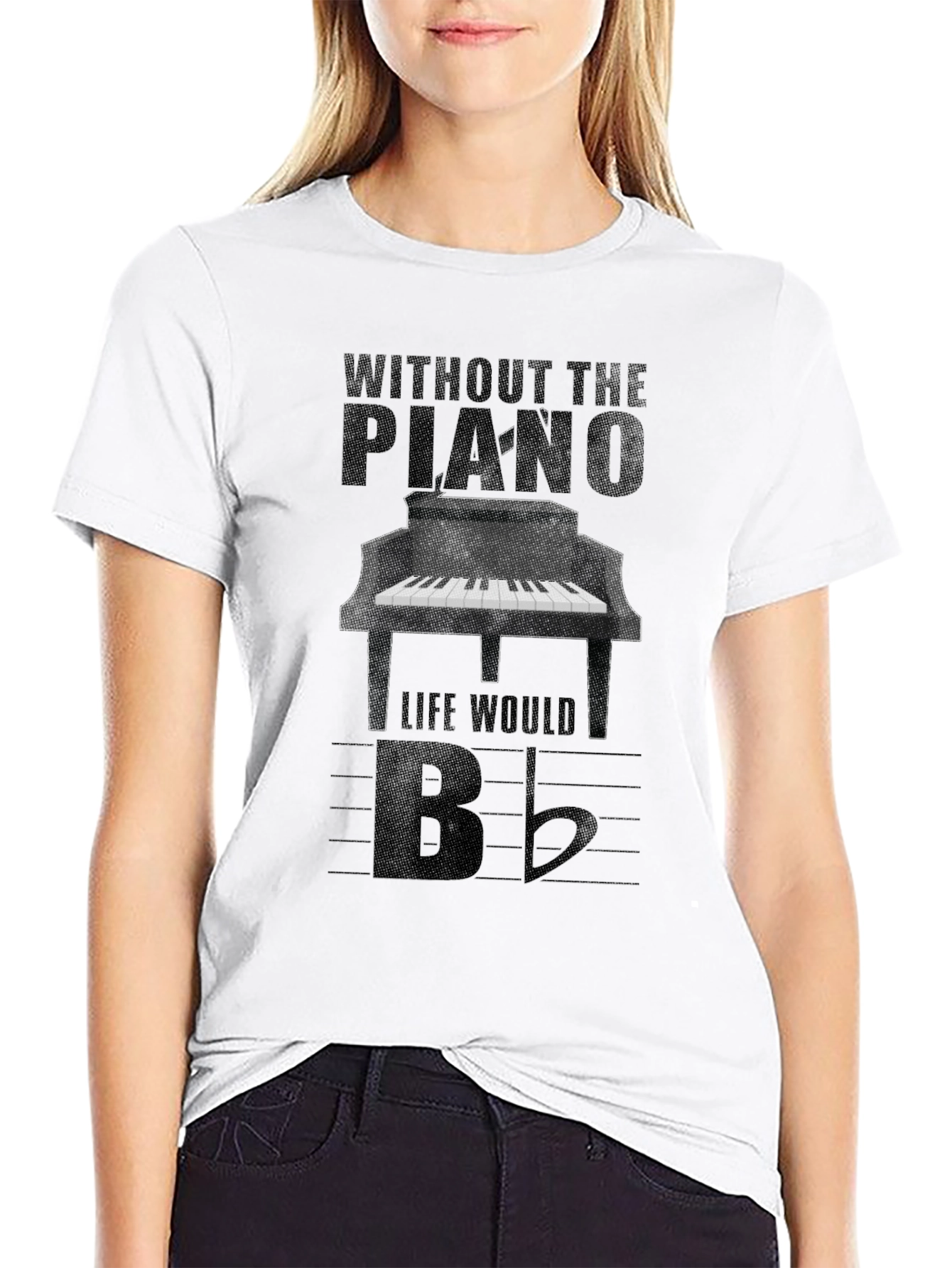 Piano Life T-Shirt: Music Lovers Tee
