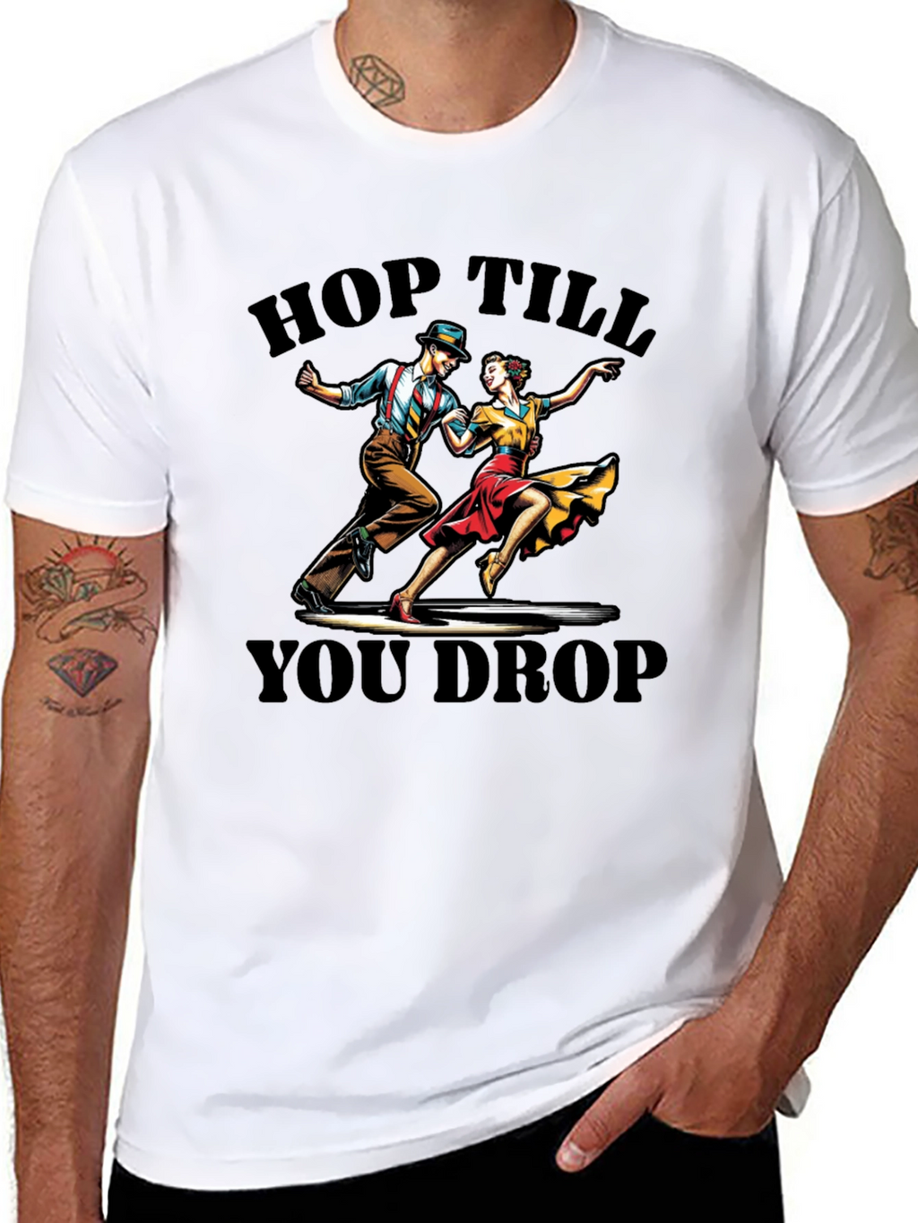 Hop Till You Drop Dance T-Shirt
