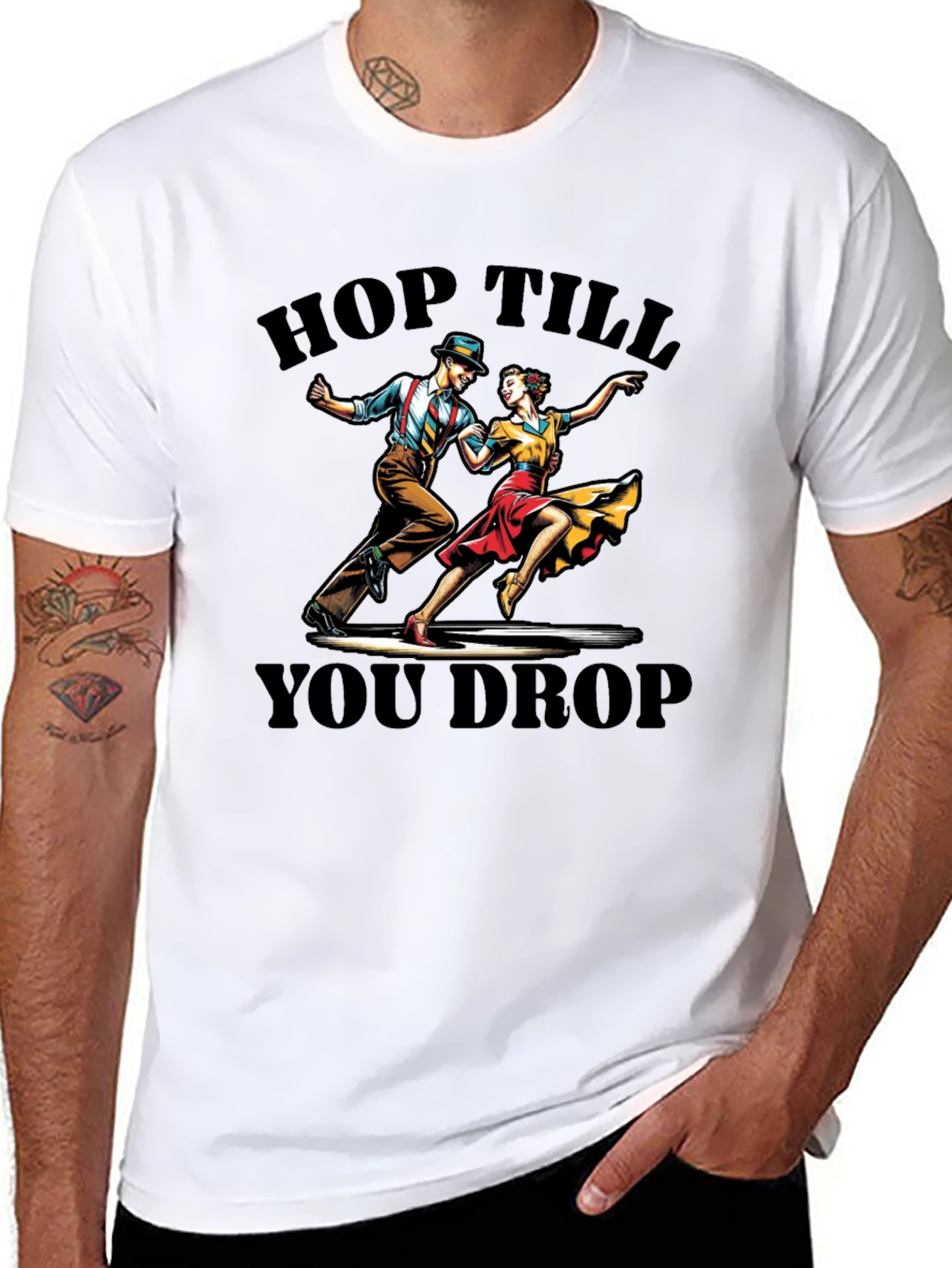 Hop Till You Drop Dance T-Shirt