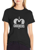 I Love Chickens T-Shirt - Funny Chicken Lover Tee