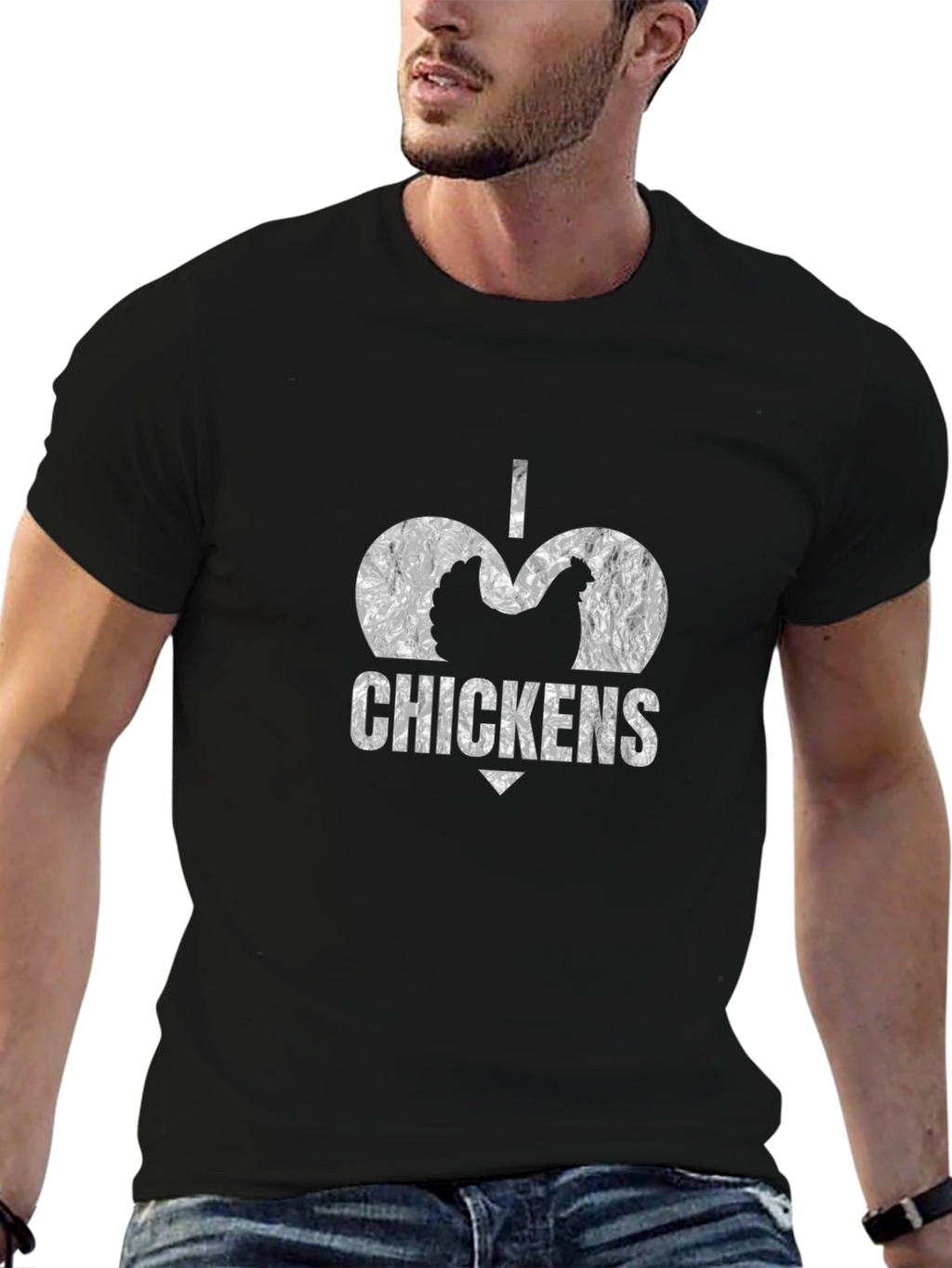 I Love Chickens T-Shirt - Funny Chicken Lover Tee