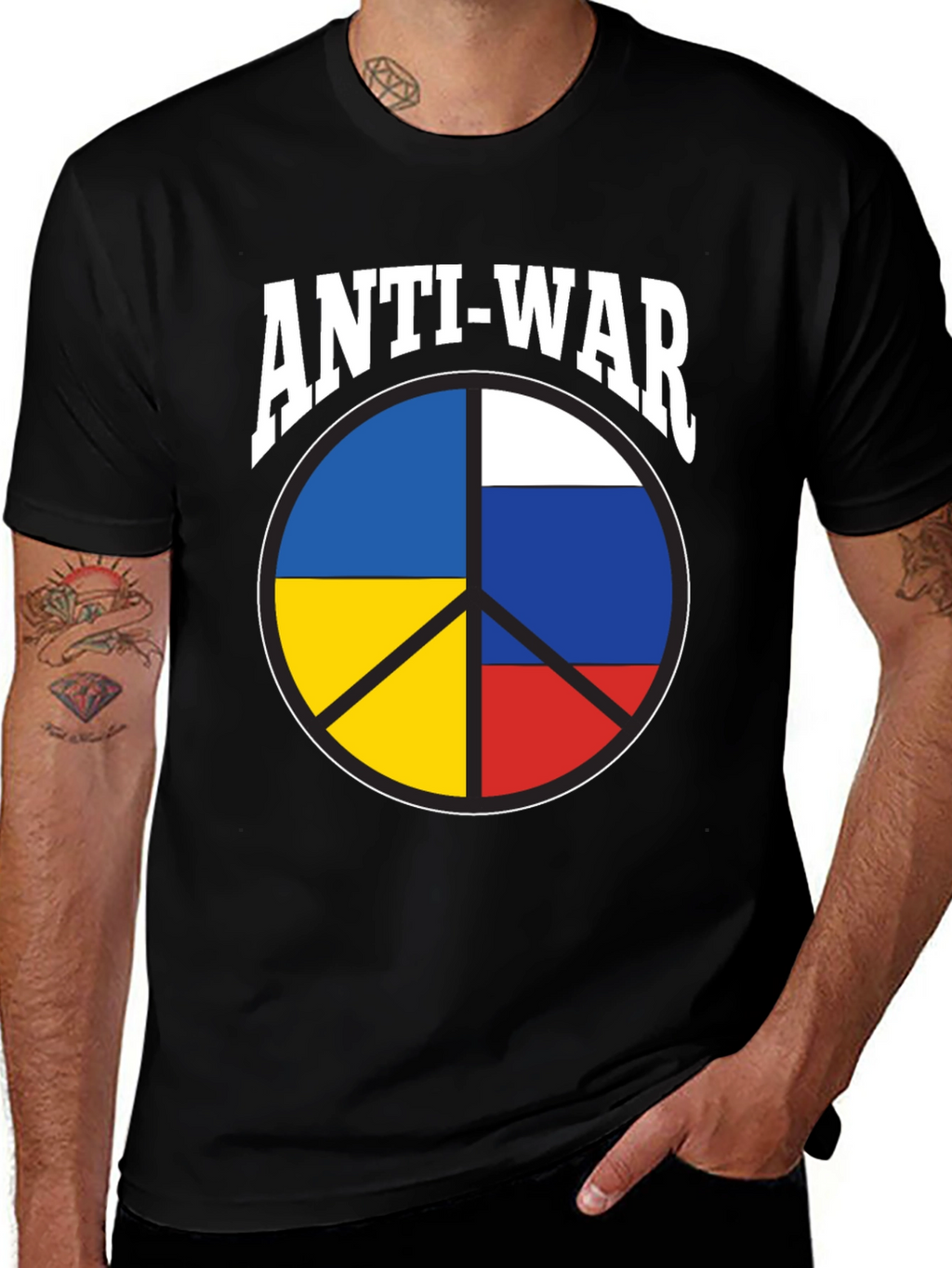 Anti-War Ukraine Russia Peace T-Shirt