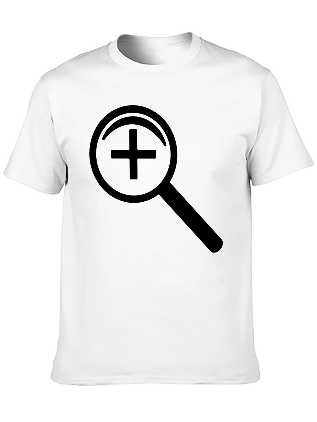 Zoom In Graphic Black T-Shirt