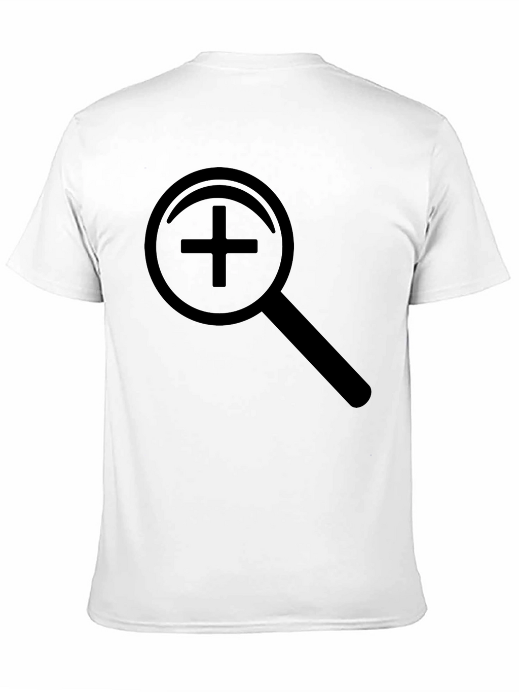 Zoom In Graphic Black T-Shirt