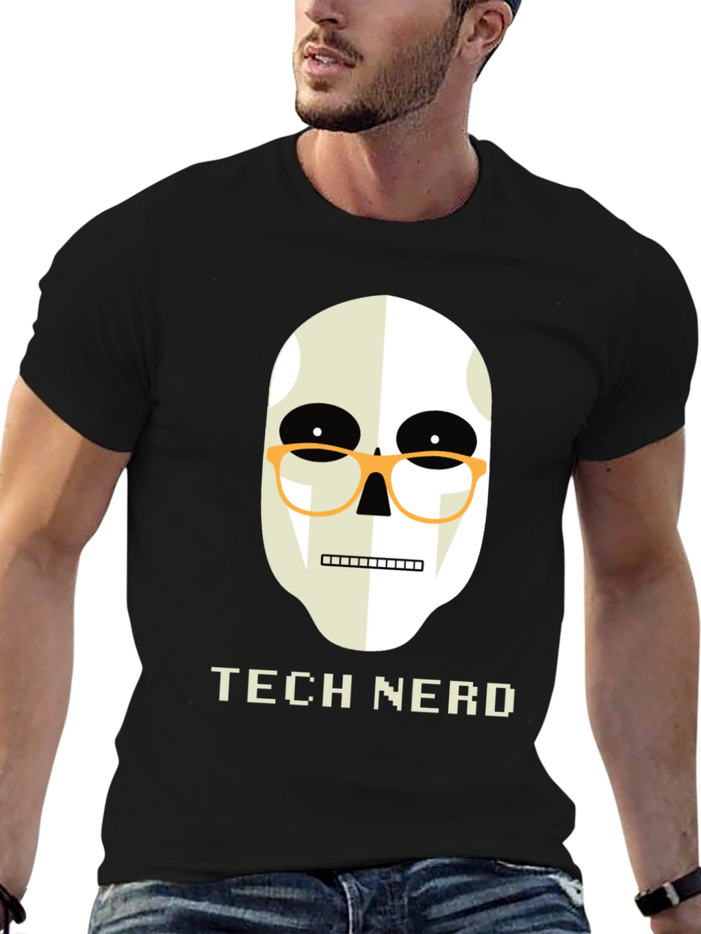 Tech Nerd Graphic T-Shirt - Geek Chic Style