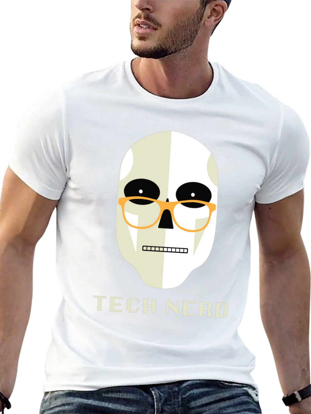 Tech Nerd Graphic T-Shirt - Geek Chic Style