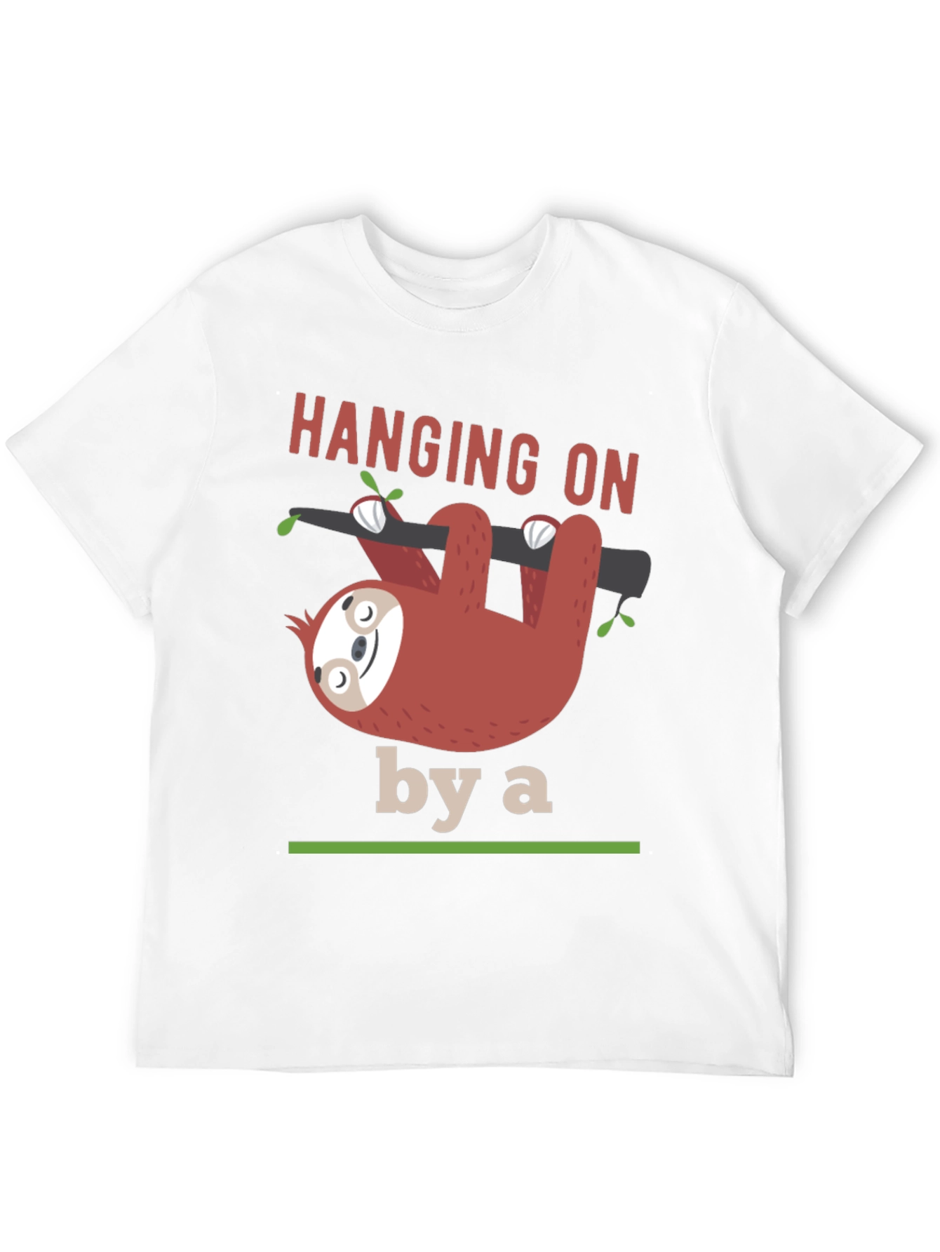 Hanging On Sloth T-Shirt