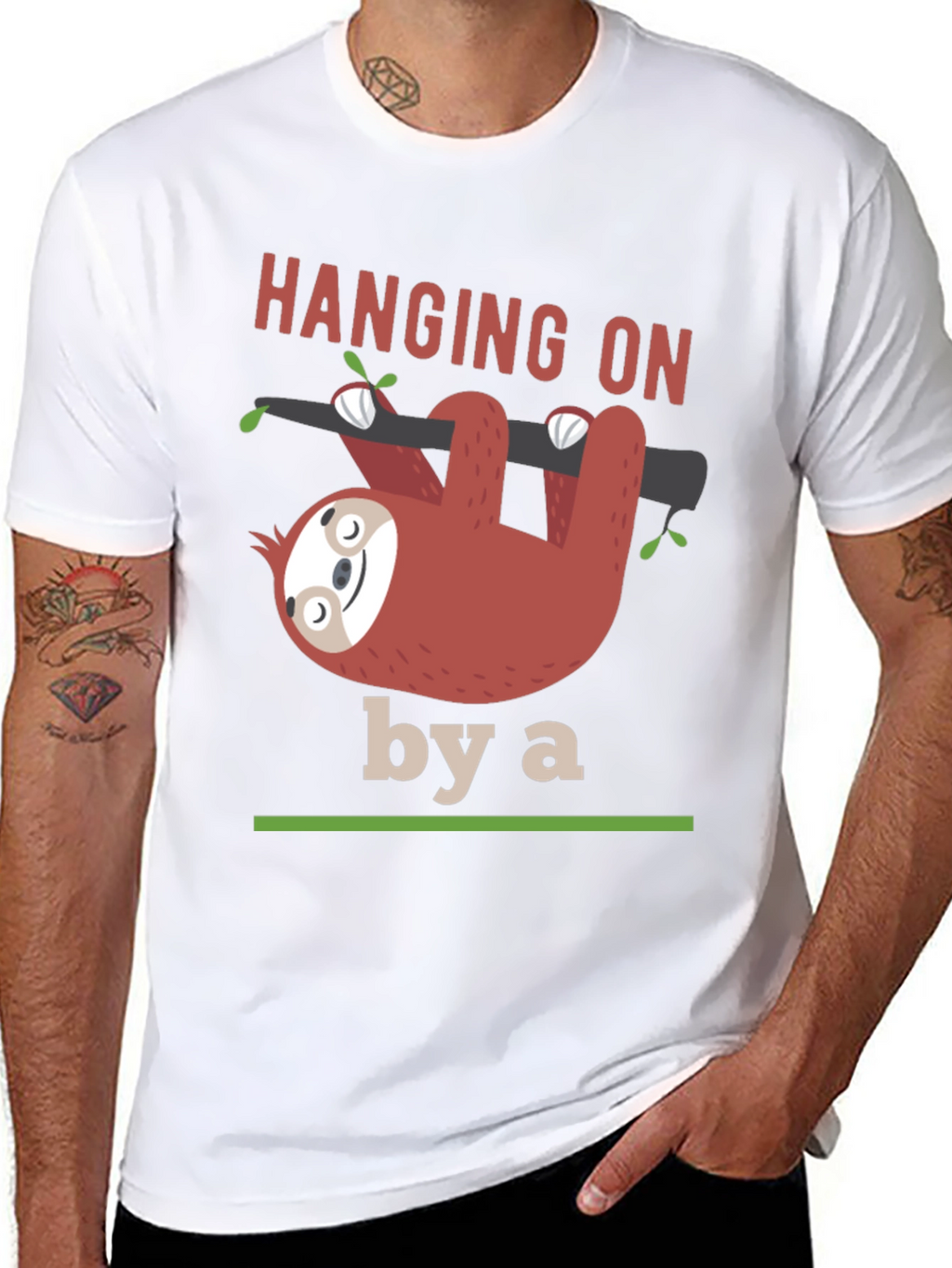 Hanging On Sloth T-Shirt
