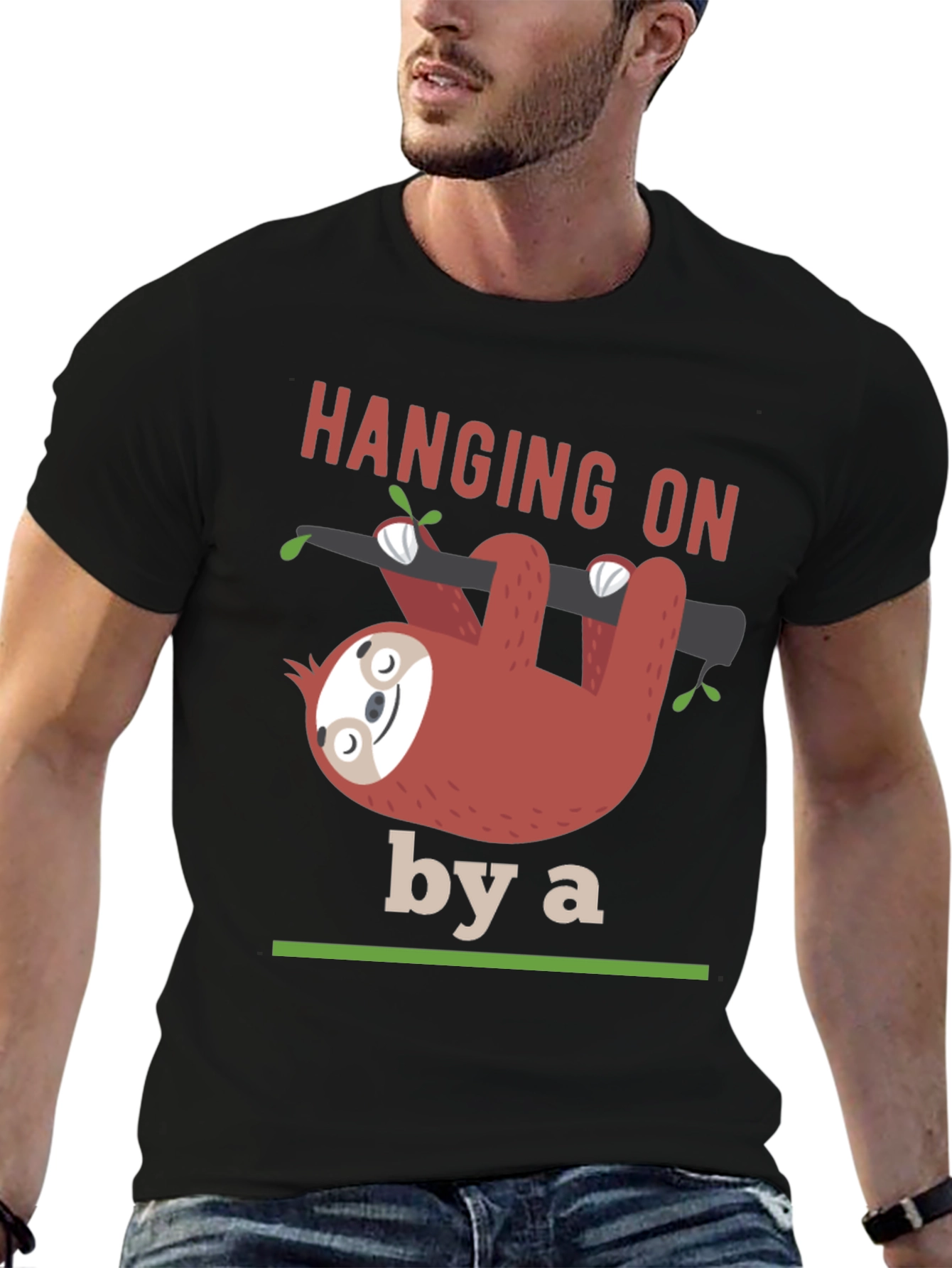 Hanging On Sloth T-Shirt