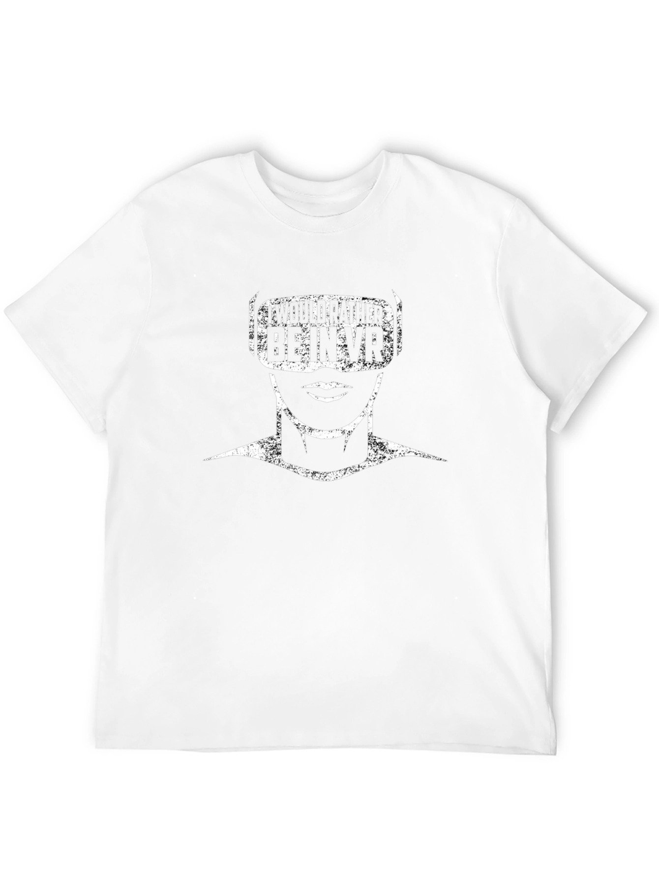 I Would Rather Be In VR Black T-Shirt