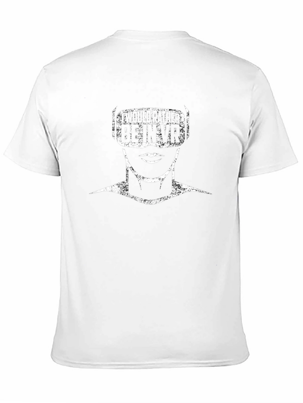 I Would Rather Be In VR Black T-Shirt