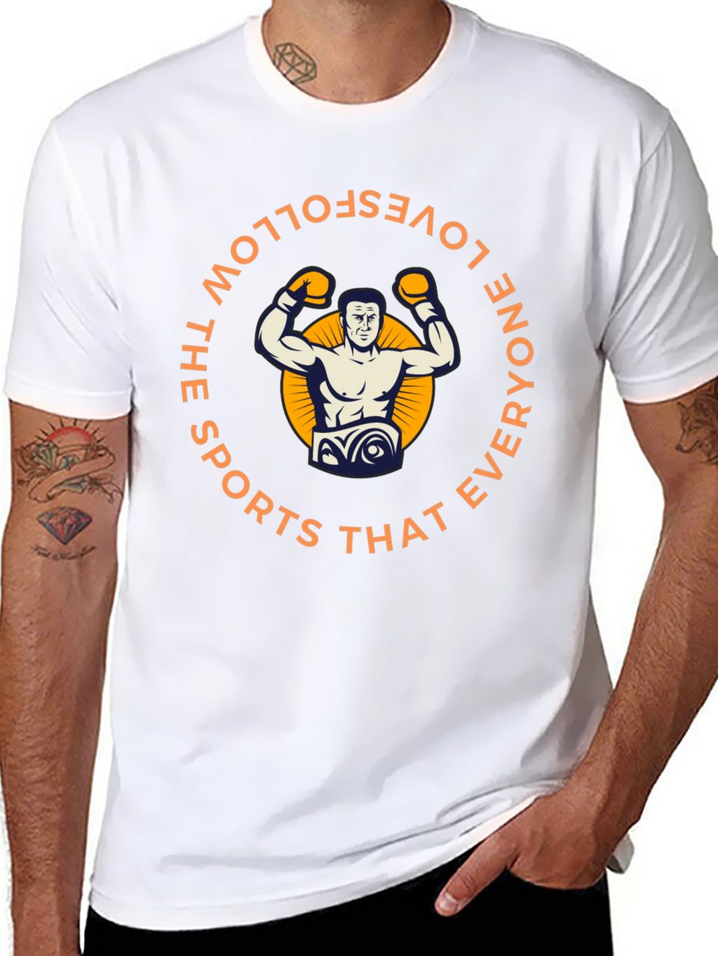 Boxing Graphic T-Shirt - Follow the Sports